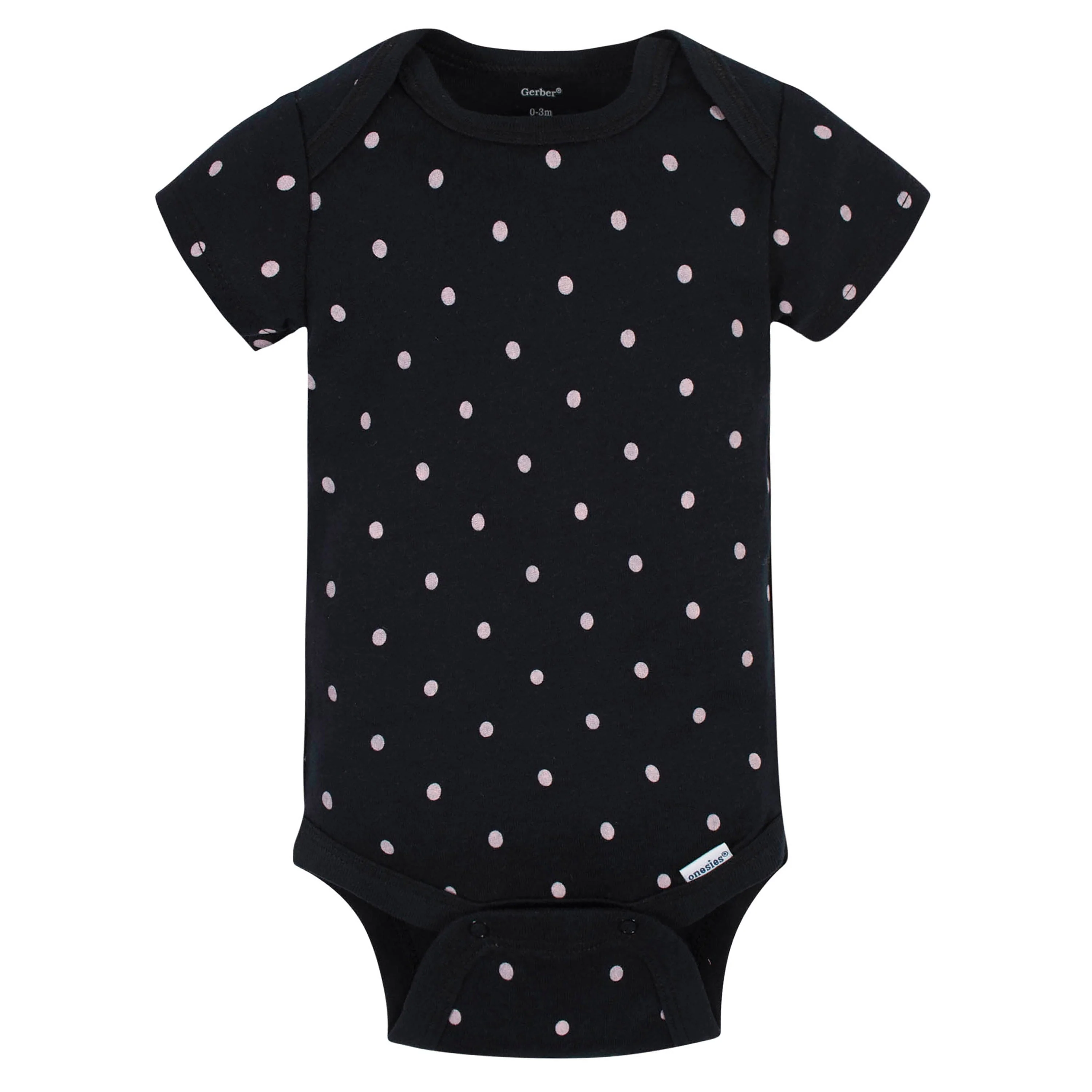 3-Pack Baby Girls Flower Garden Short Sleeve Onesies® Bodysuits - Image 4