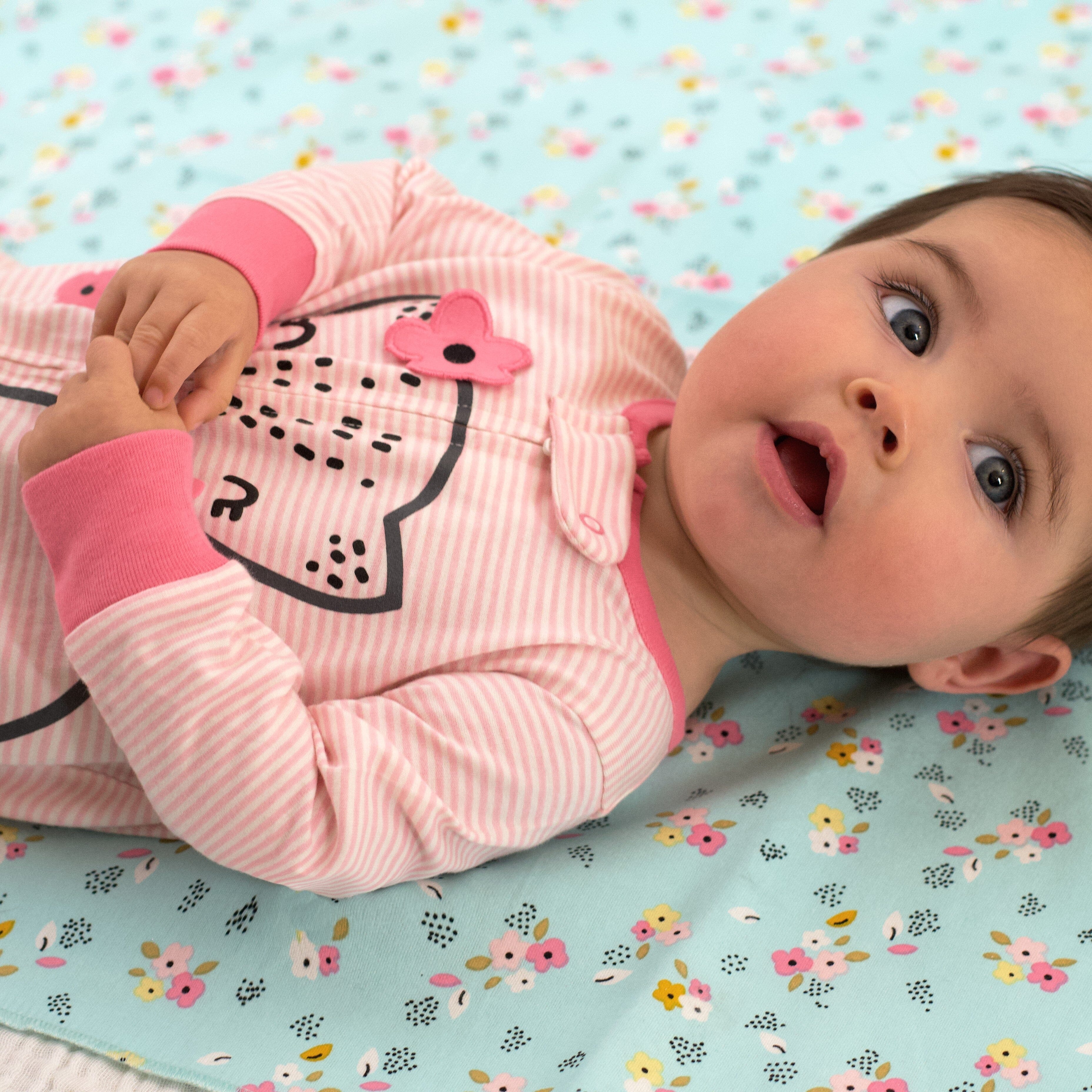 3-Pack Baby Girls Fox Sleep 'N Plays - Image 2