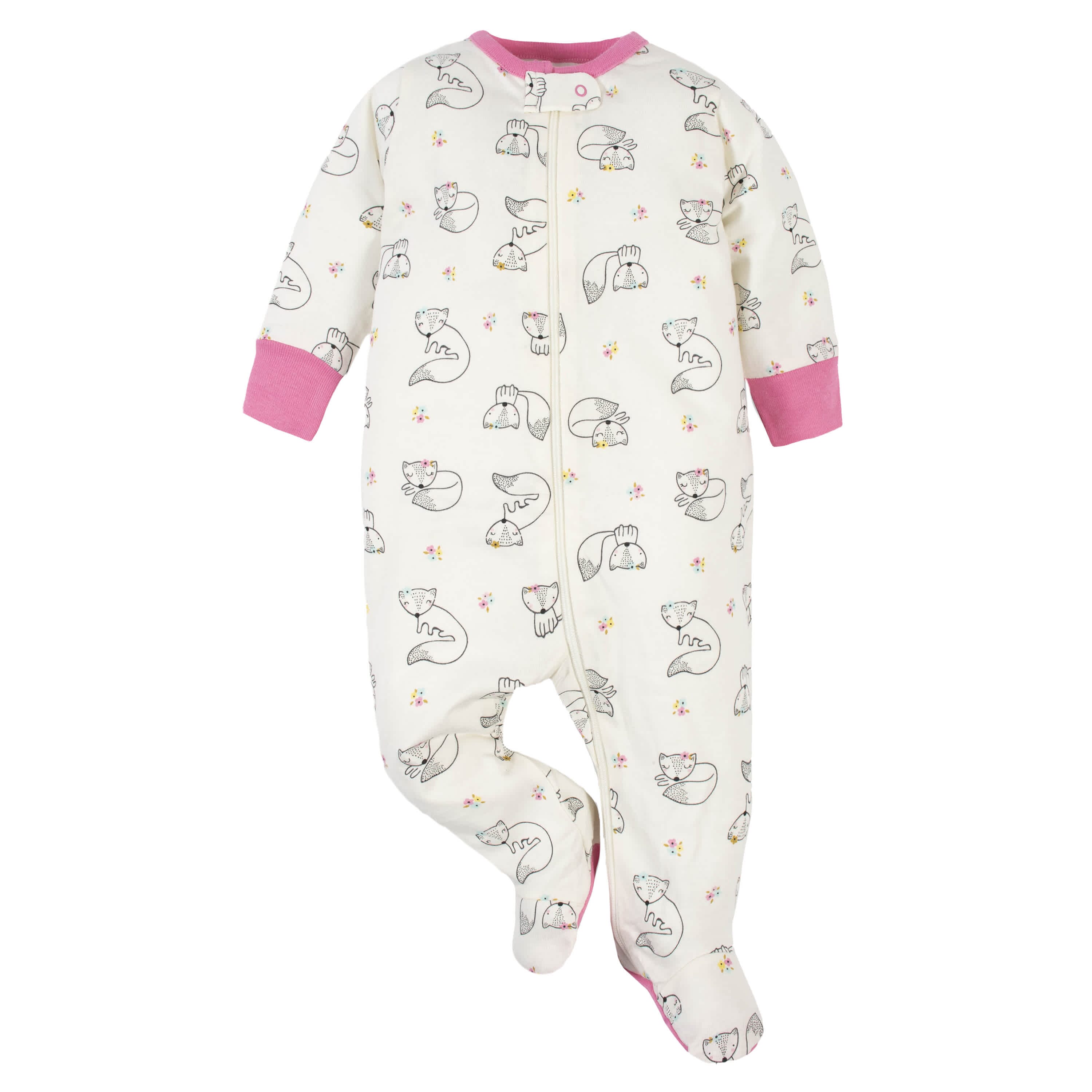 3-Pack Baby Girls Fox Sleep 'N Plays - Image 4