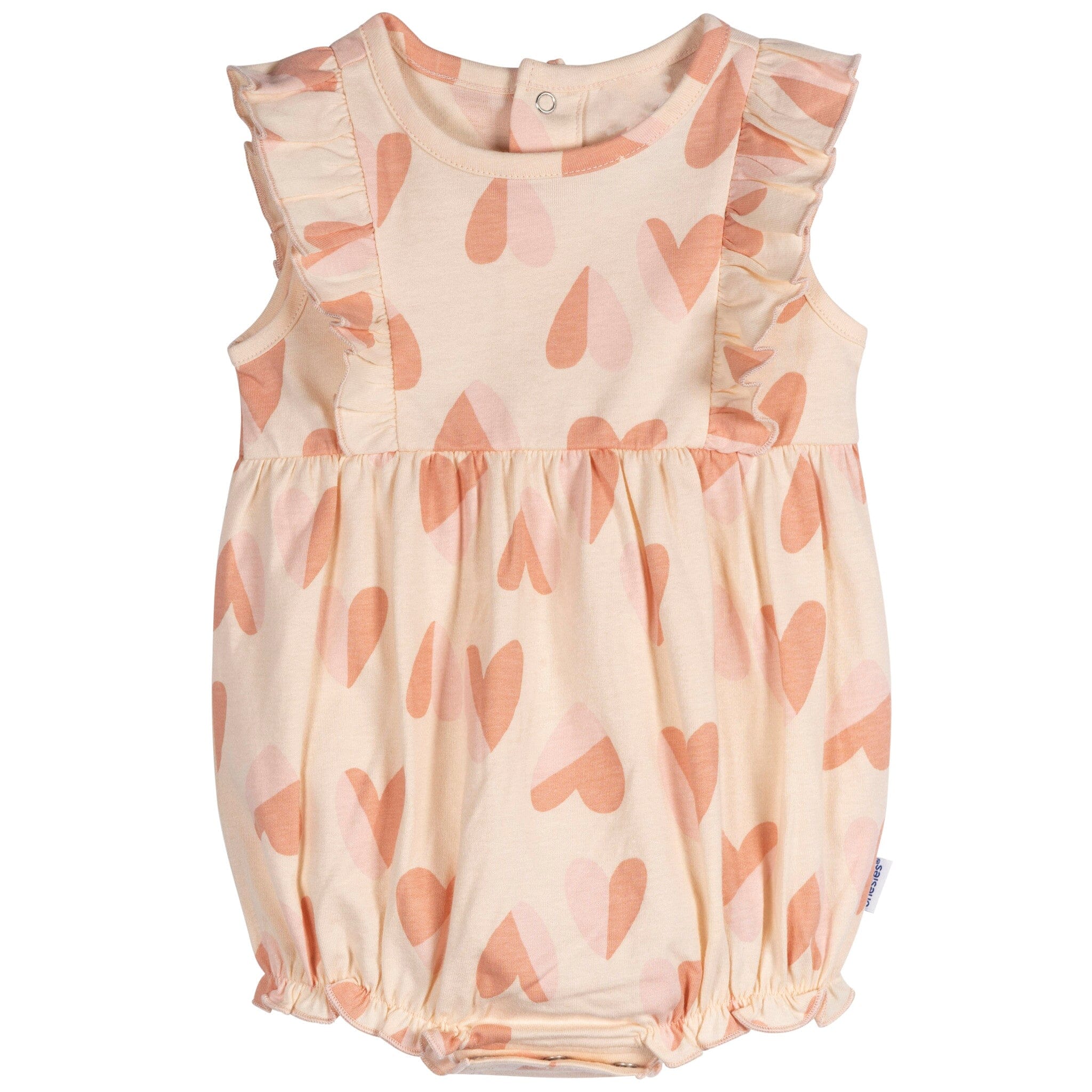3-Pack Baby Girls Garden Rompers - Image 2
