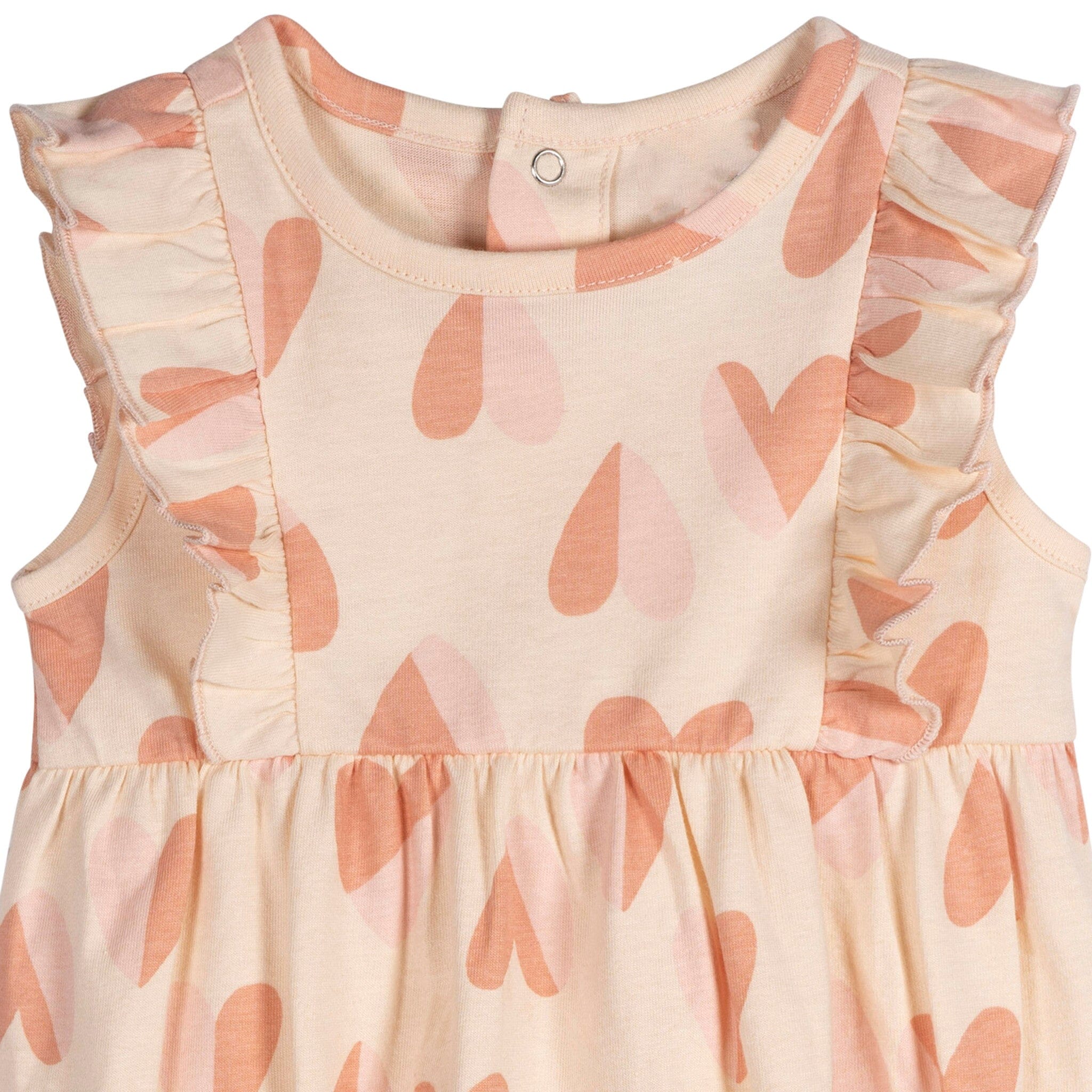 3-Pack Baby Girls Garden Rompers - Image 3