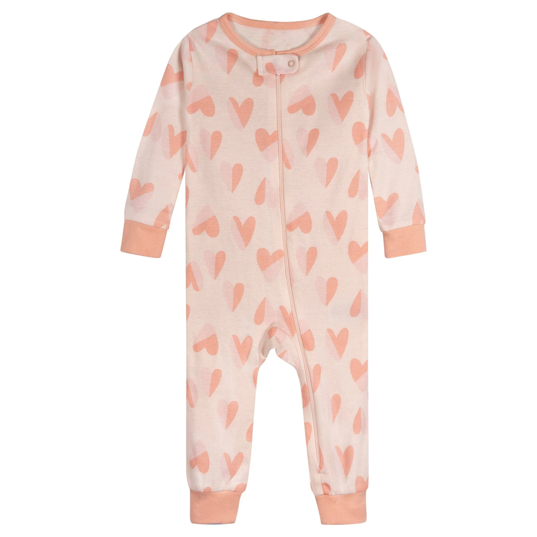3-Pack Baby Girls Lemons Footless Pajamas - Image 4