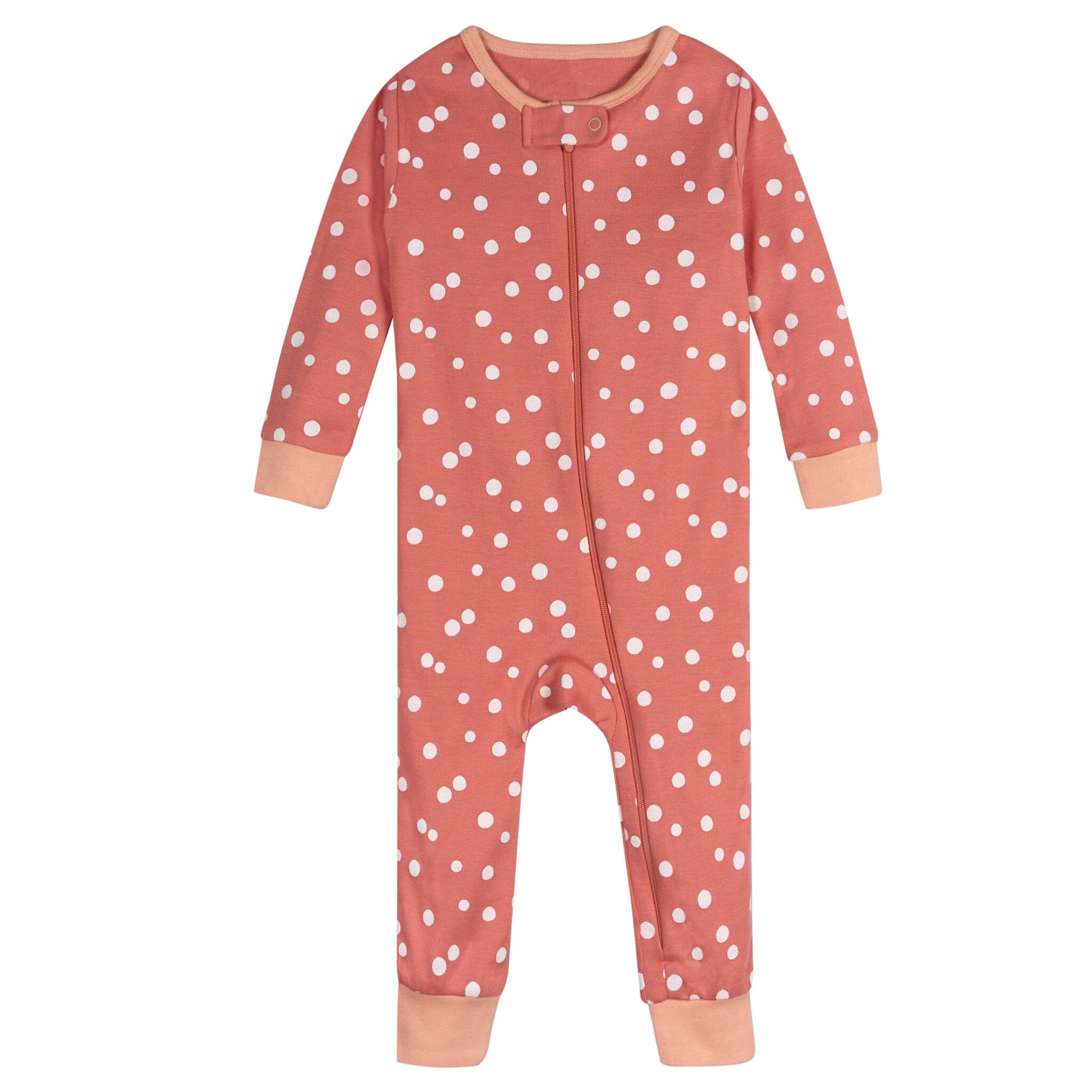 3-Pack Baby Girls Lemons Footless Pajamas - Image 6