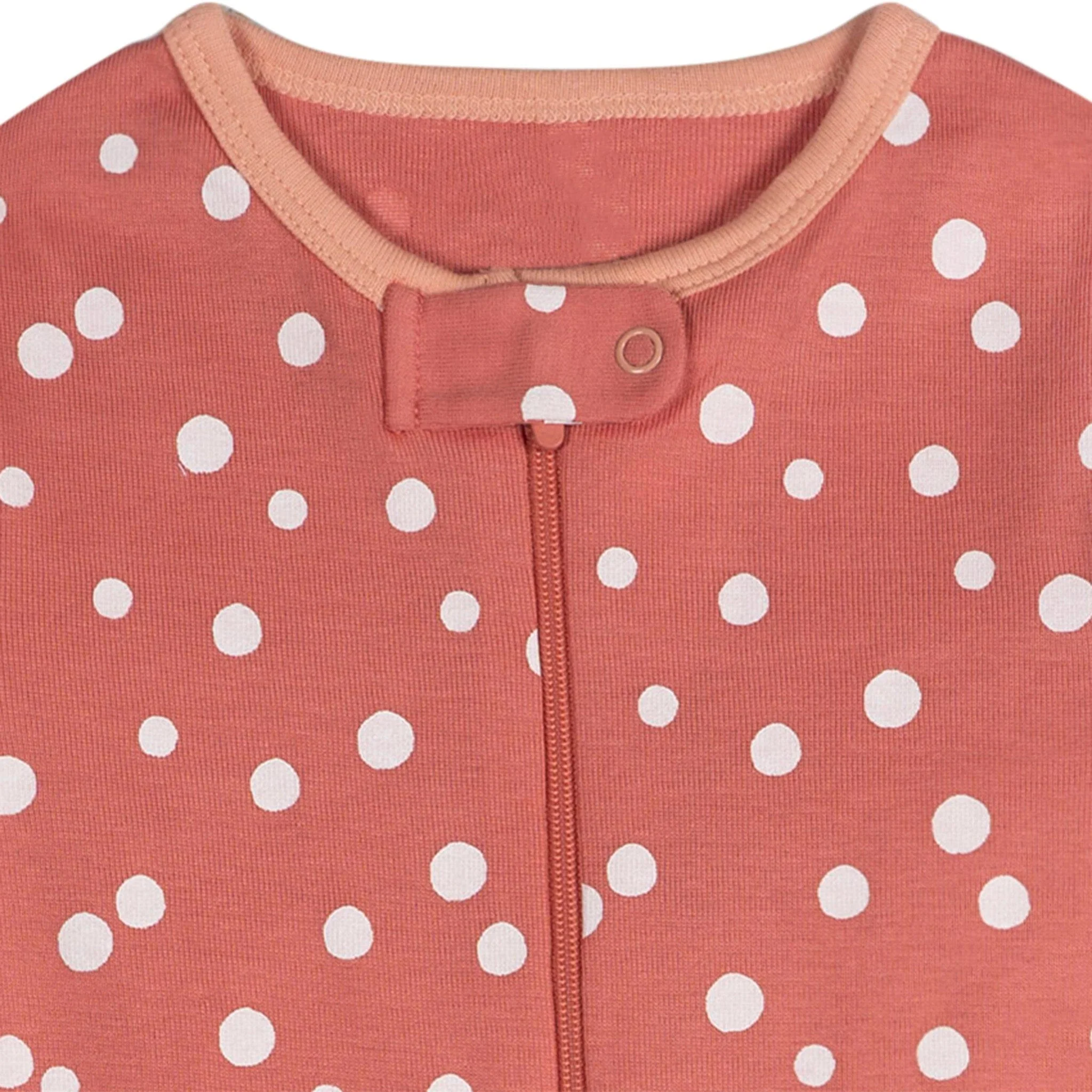3-Pack Baby Girls Lemons Footless Pajamas - Image 7