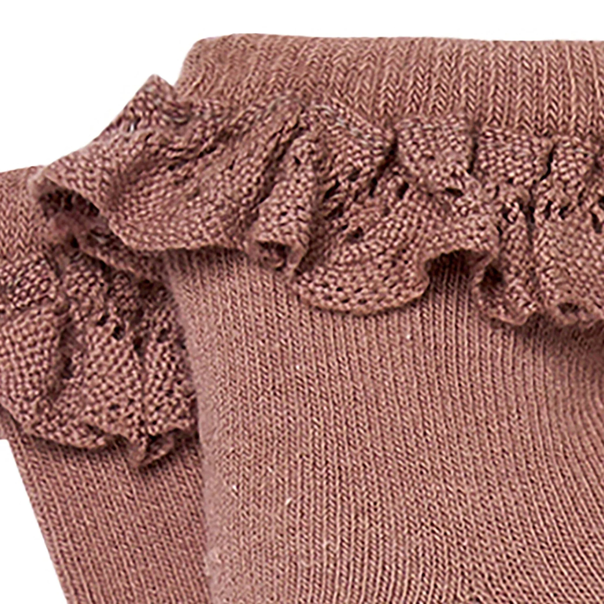 3-Pack Baby Girls Neutral Lace Socks - Image 3