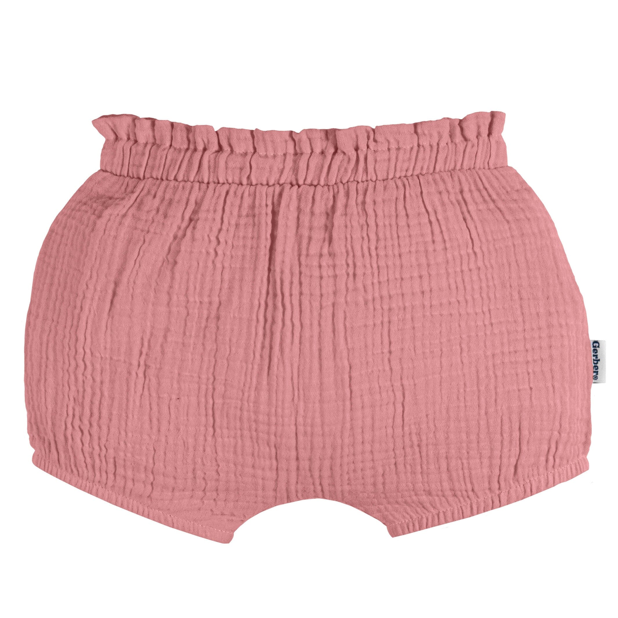 3-Pack Baby Girls Black, Tan Dot & Pink Gauze Bubble Shorts - Image 5
