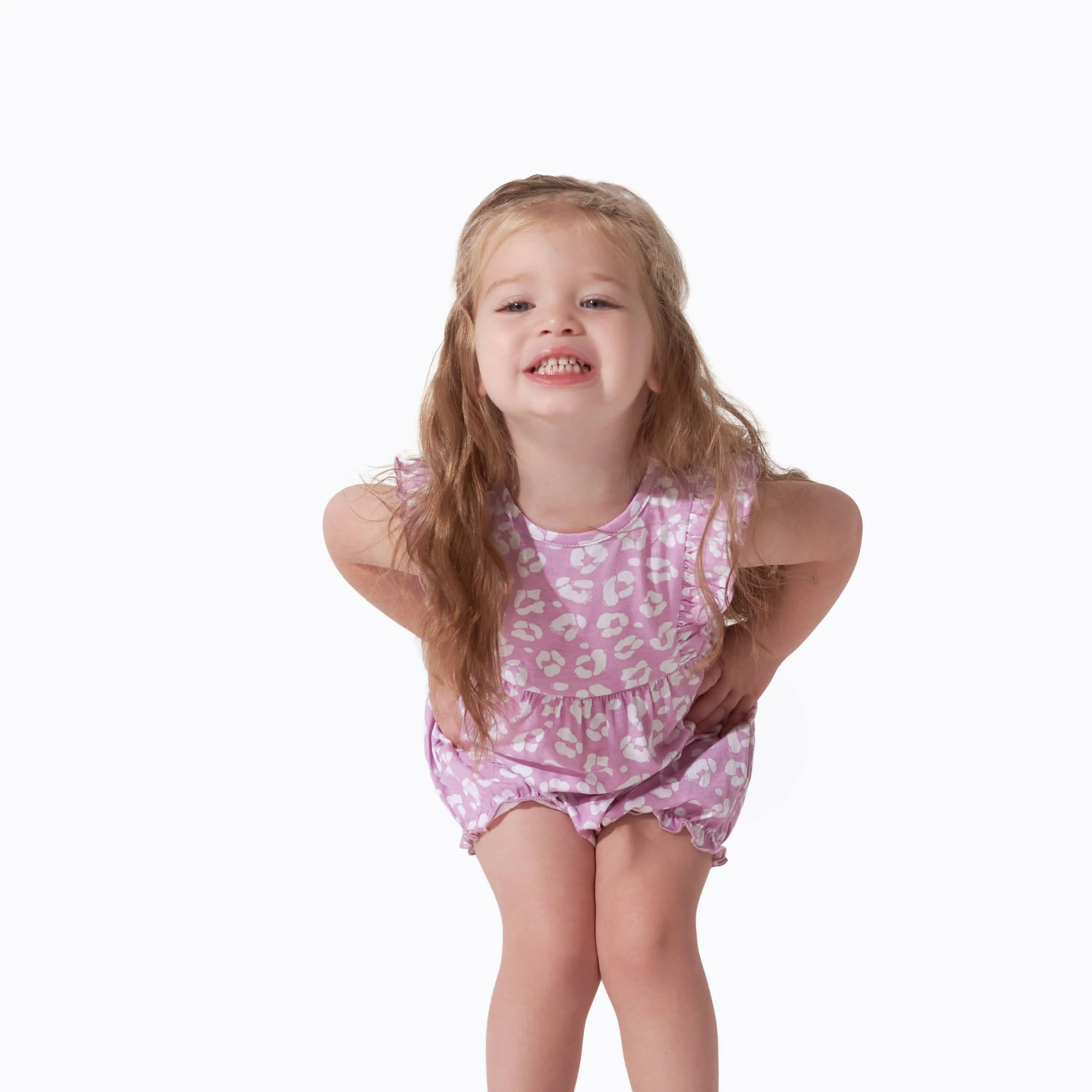3-Pack Baby Girls Rainbow Floral Rompers - Image 4