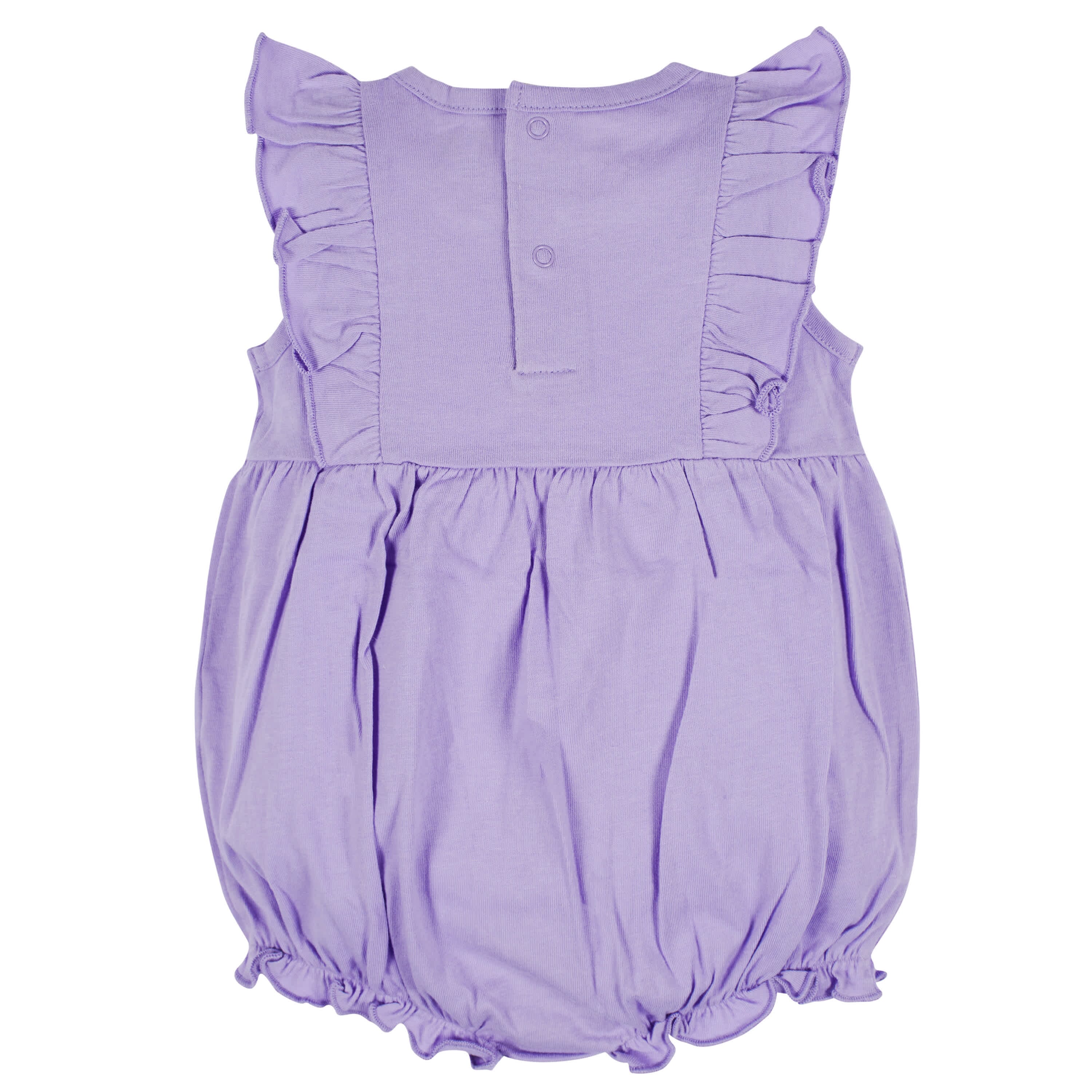 3-Pack Baby Girls Rainbow Floral Rompers - Image 6