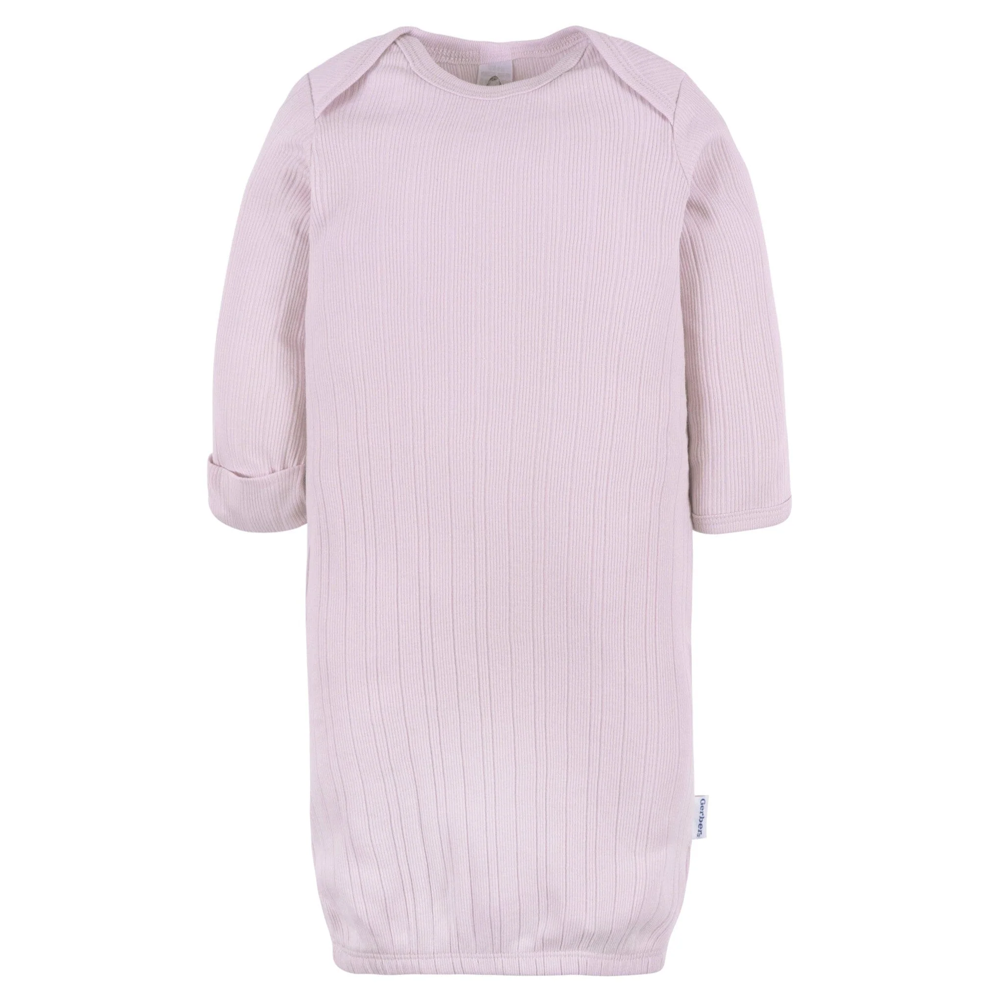 3-Pack Baby Girls Pastel Lap Shoulder Gowns - Image 6