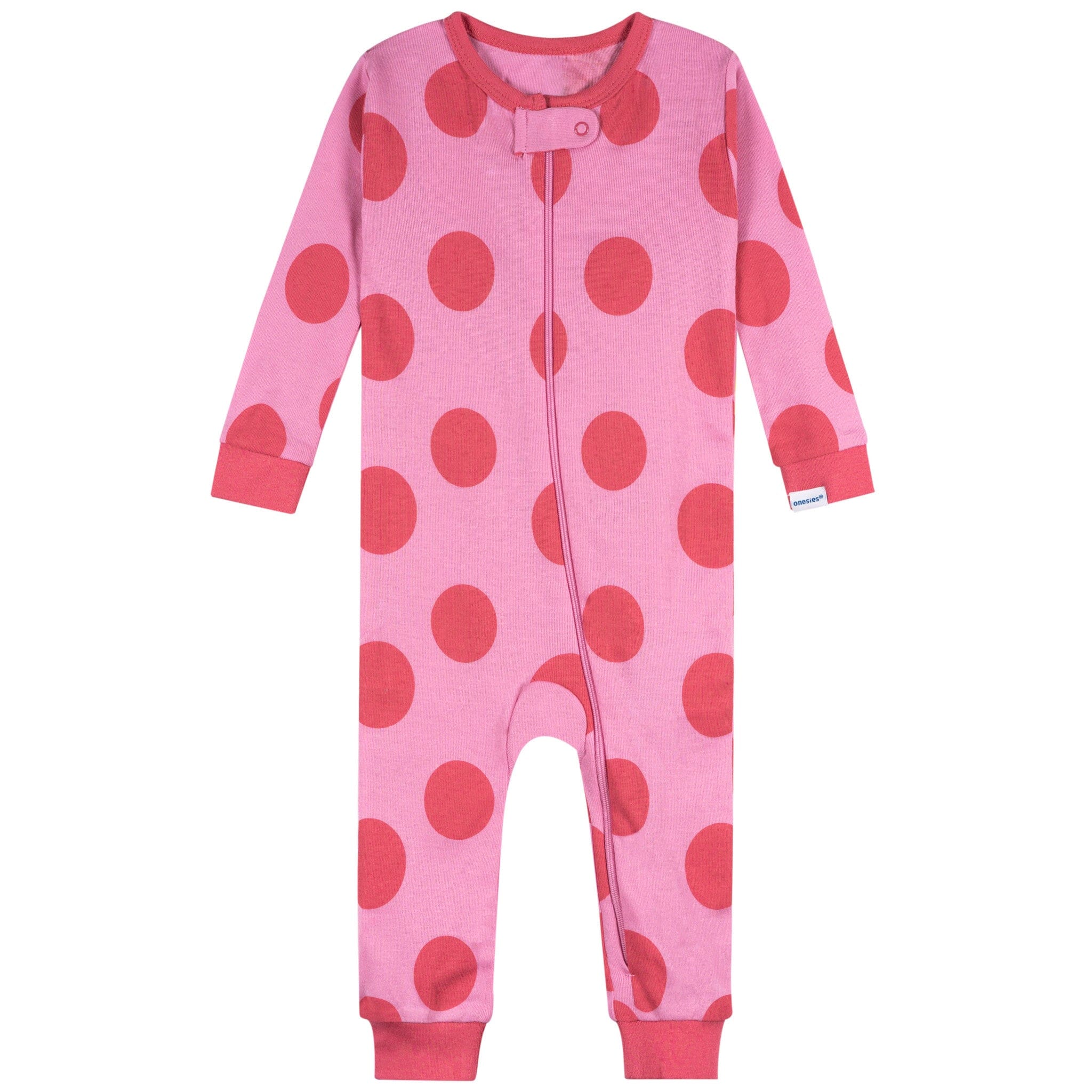 3-Pack Baby Girls Starry Nights Footless Pajamas - Image 6
