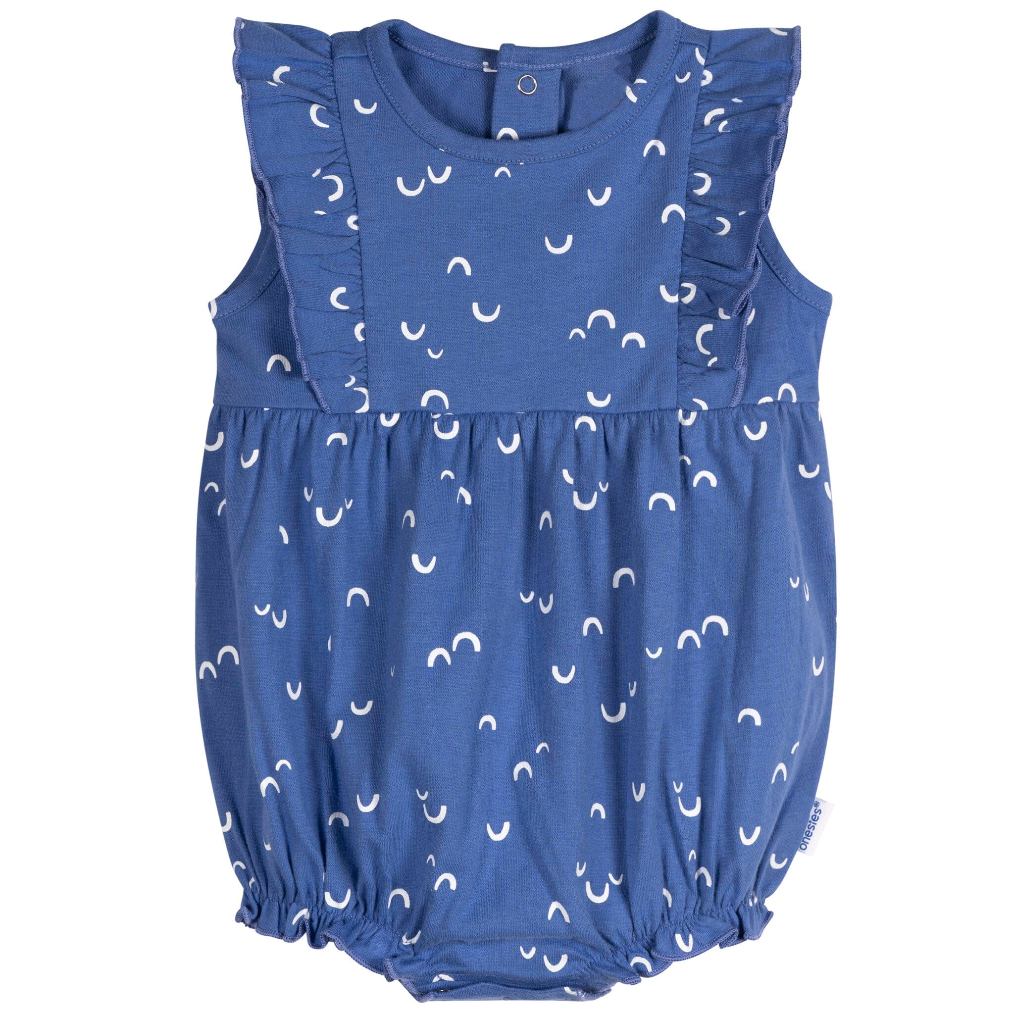 3-Pack Baby Girls Strawberries Rompers - Image 4