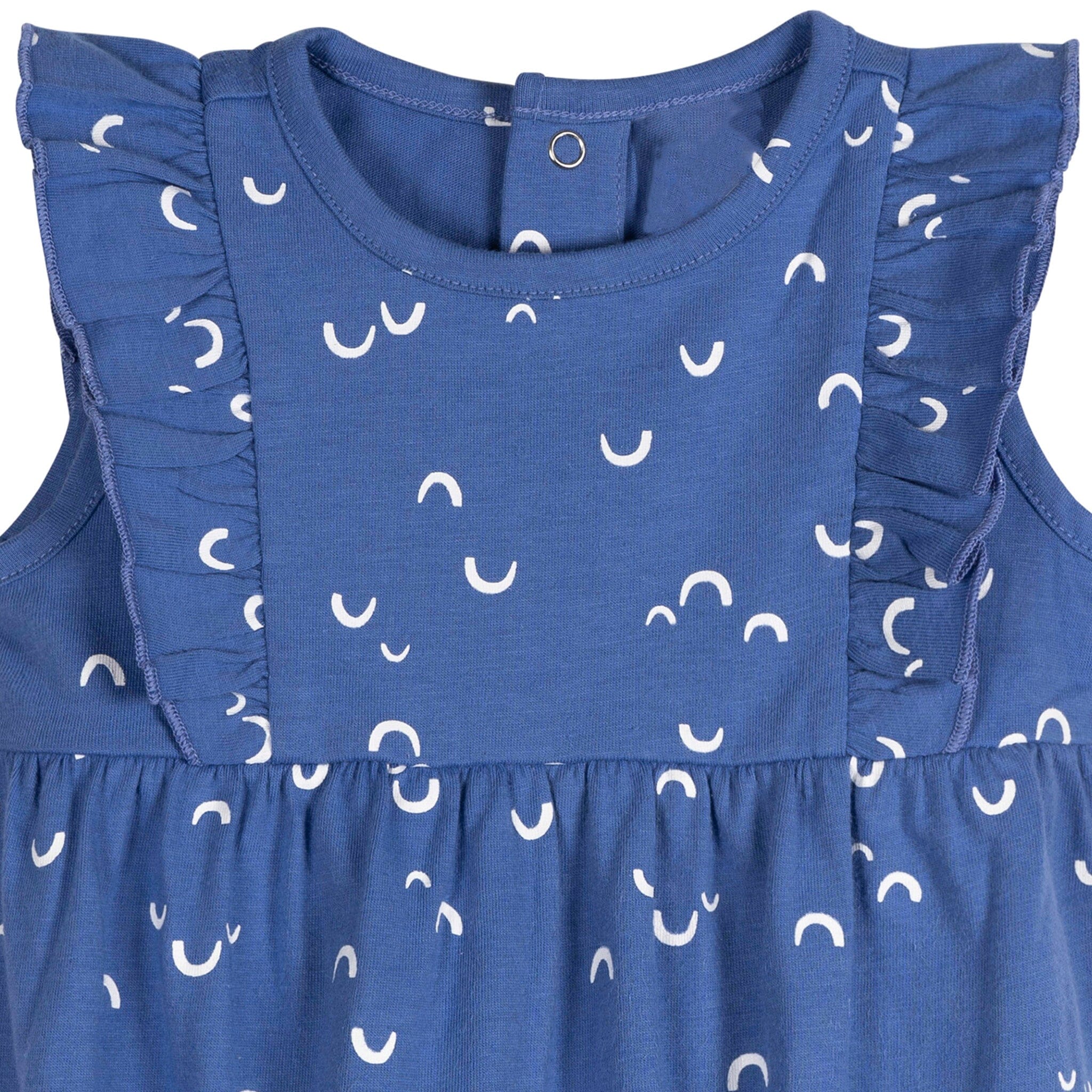 3-Pack Baby Girls Strawberries Rompers - Image 5