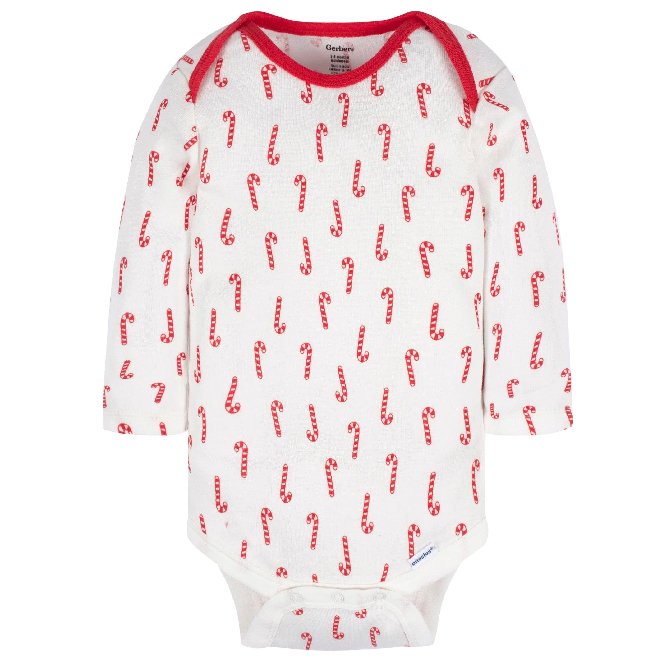 3-Pack Baby Neutral Best Gift Ever Long Sleeve Onesies® Bodysuits - Image 4