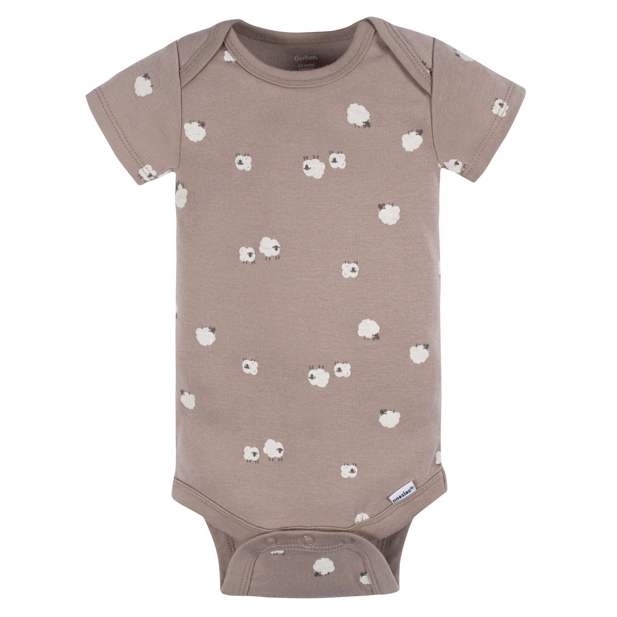 3-Pack Baby Neutral Farming Short Sleeve Onesies® Bodysuits - Image 4