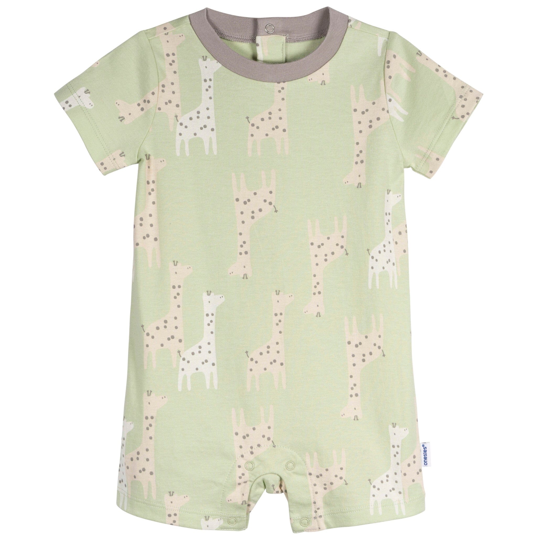 3-Pack Baby Neutral Hello Rompers - Image 6