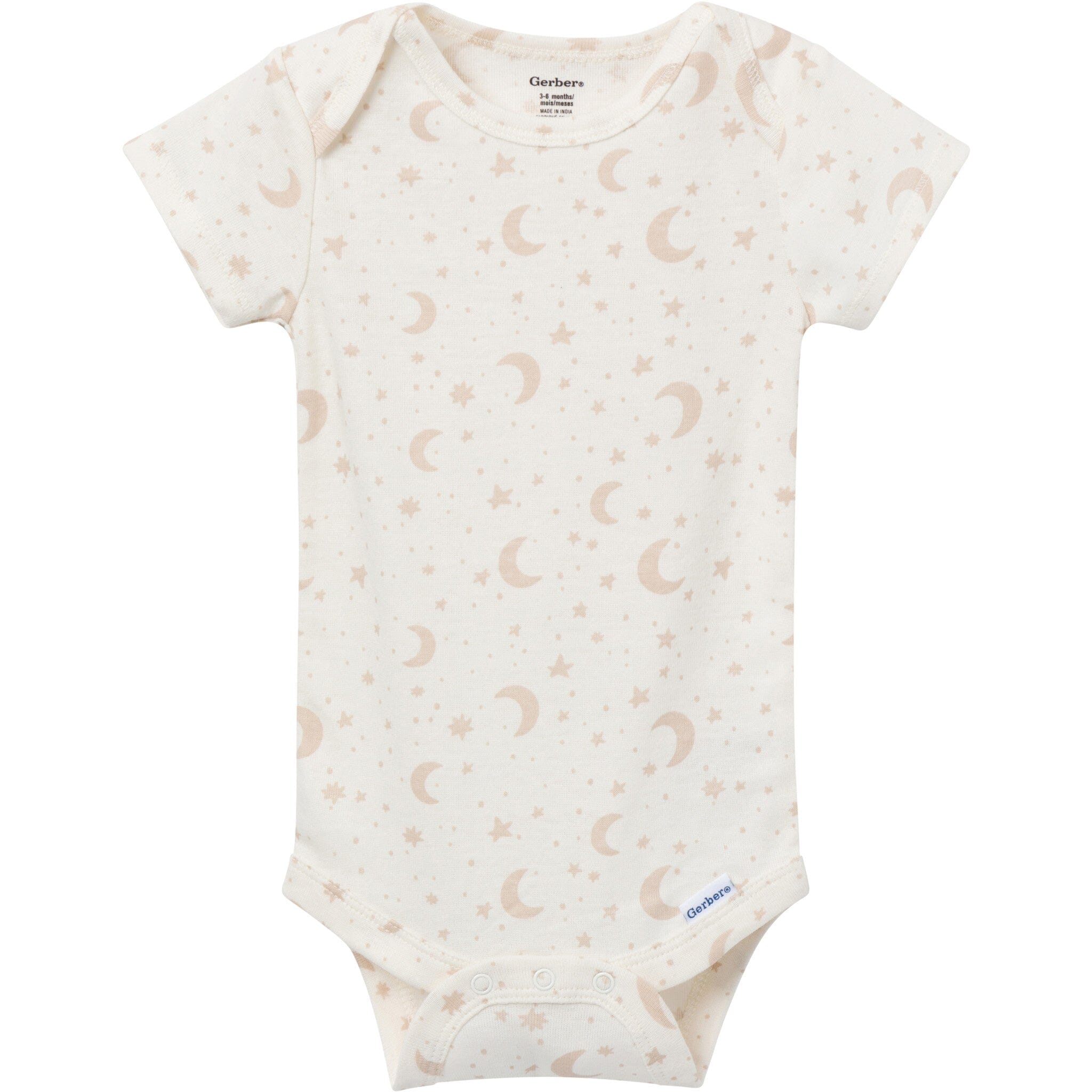3-Pack Baby Neutral Hot Air Balloon Short Sleeve Onesies® Bodysuits - Image 5