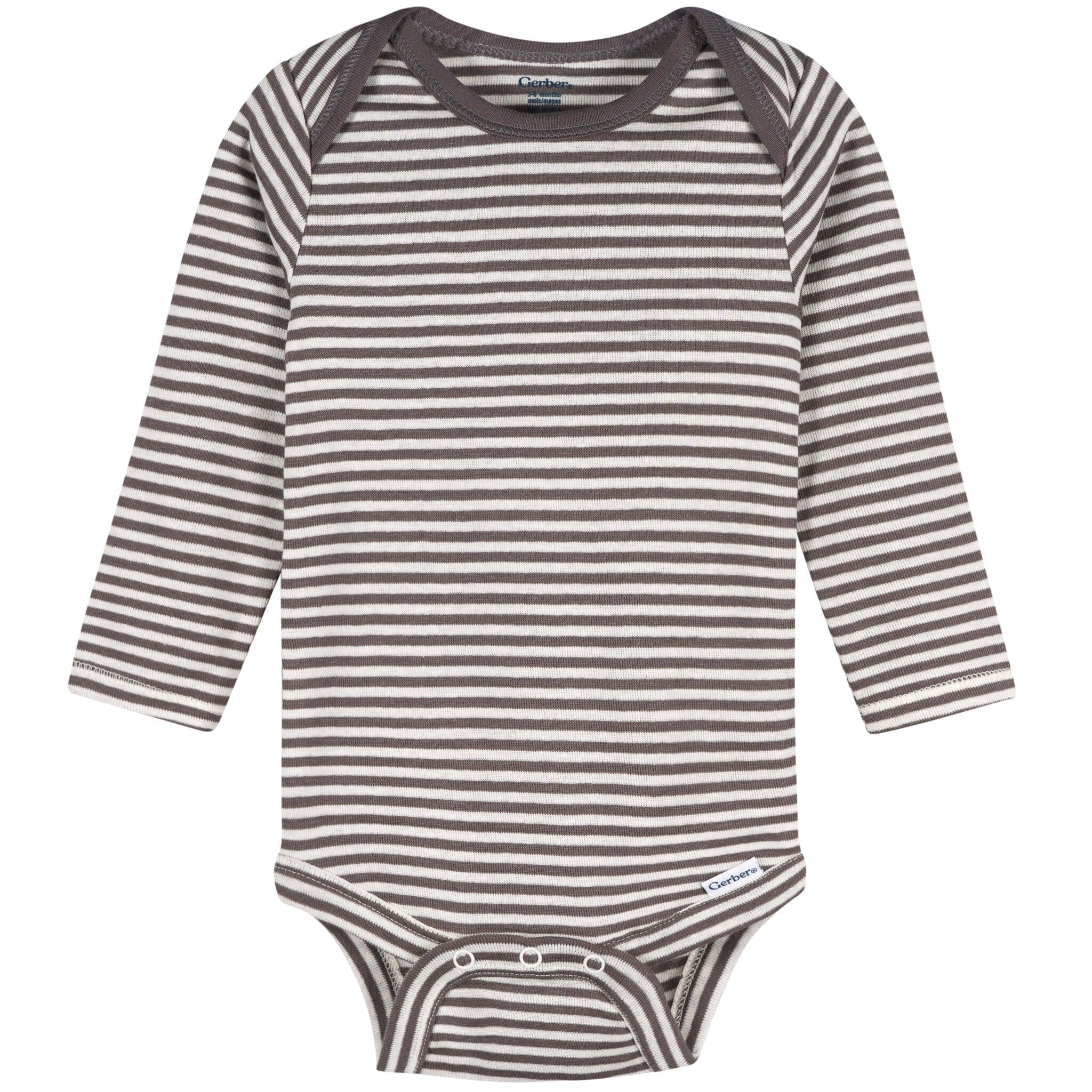 3-Pack Baby Neutral Little Melody Long Sleeve Onesies® Bodysuits - Image 5
