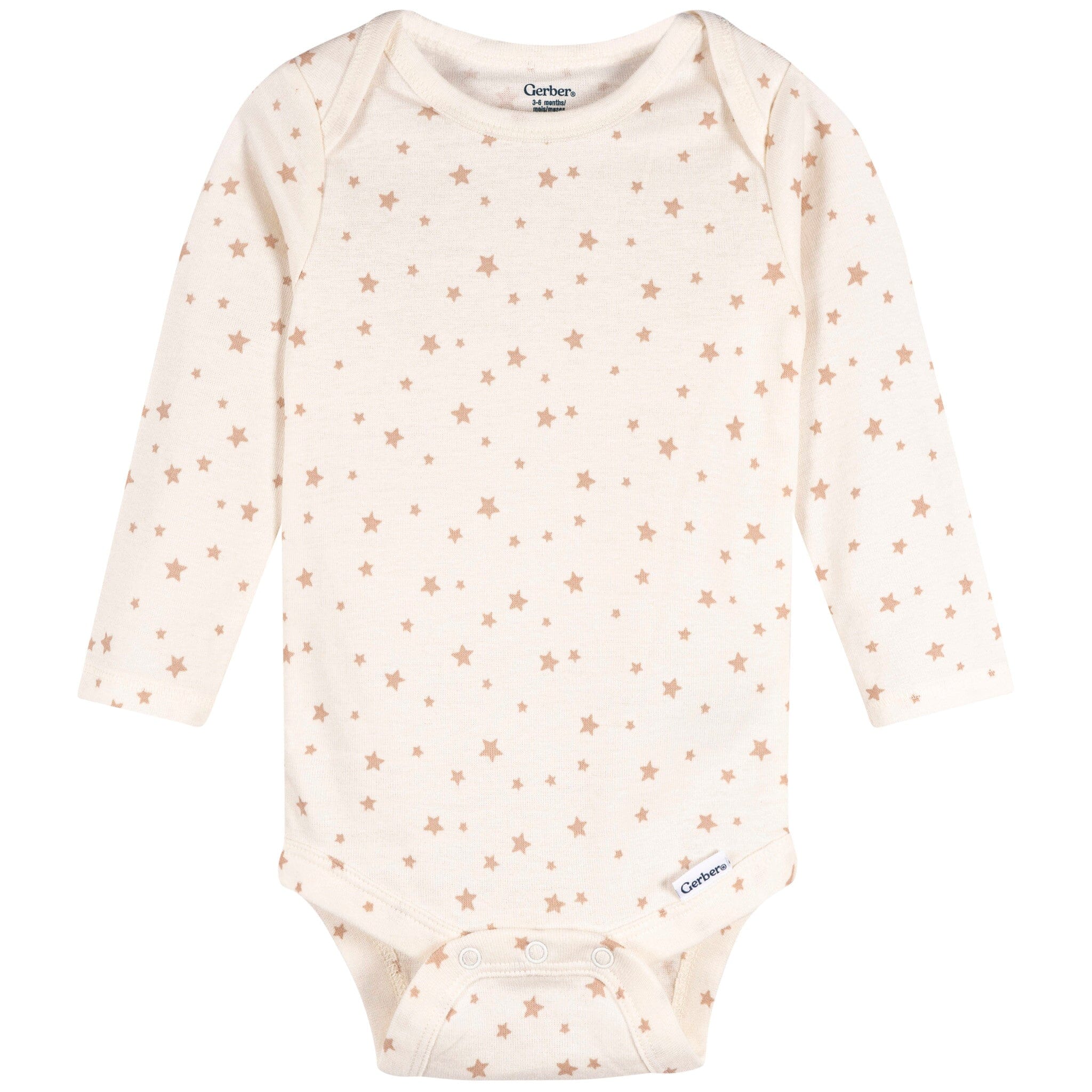 3-Pack Baby Neutral Elephant Love Long Sleeve Onesies® Bodysuits - Image 5