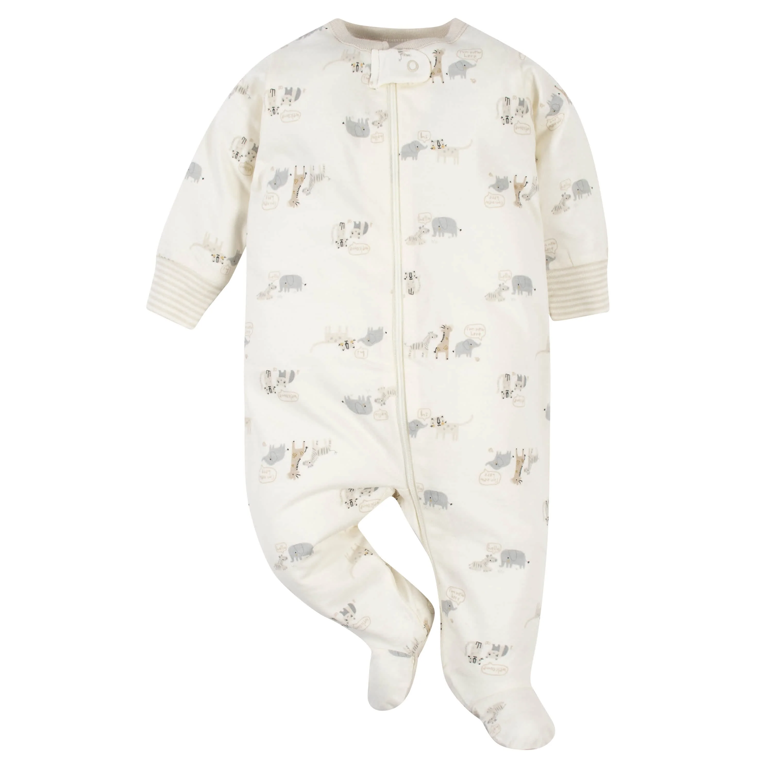 3-Pack Baby Neutral Safari Sleep 'N Plays - Image 3