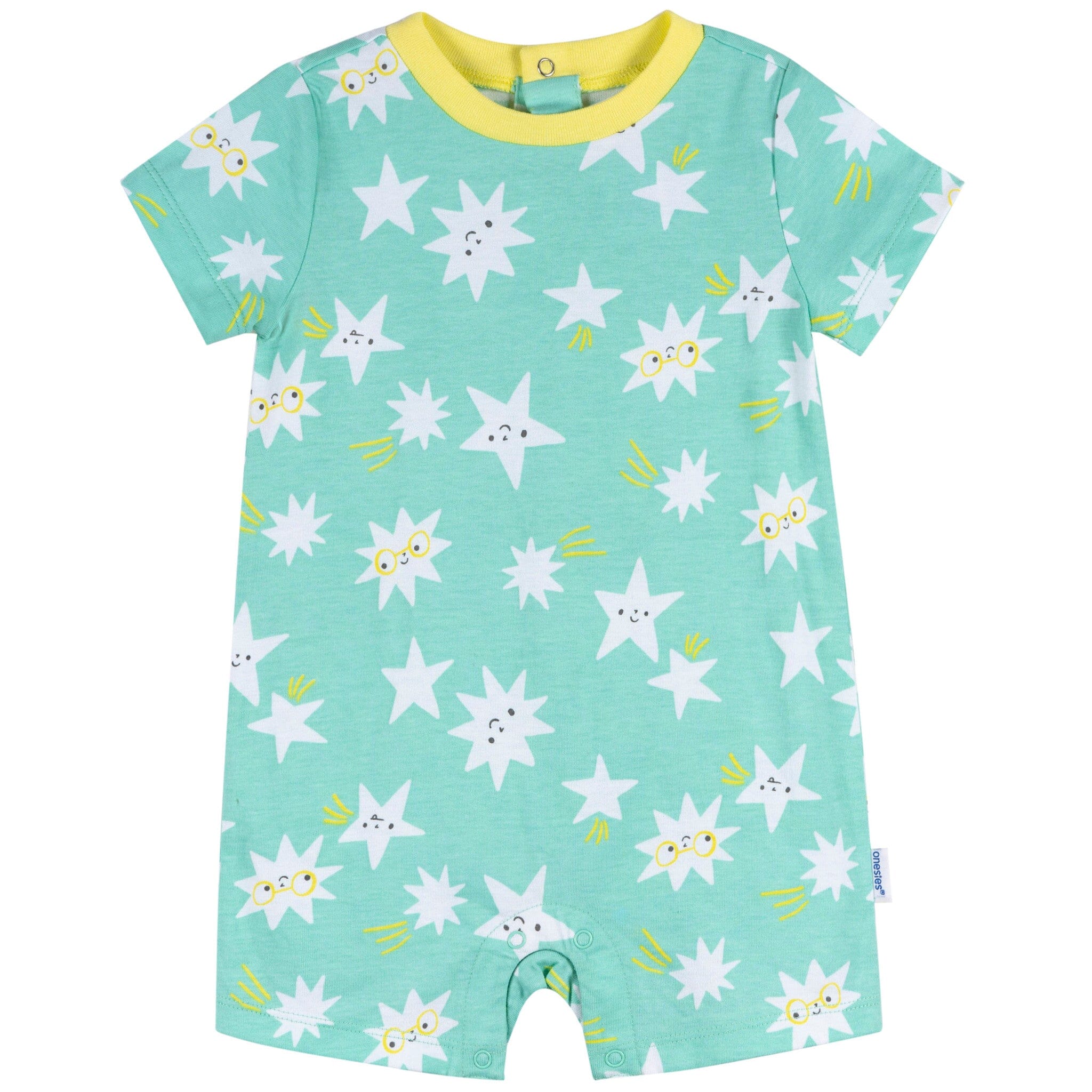 3-Pack Baby Neutral Smiles Rompers - Image 6