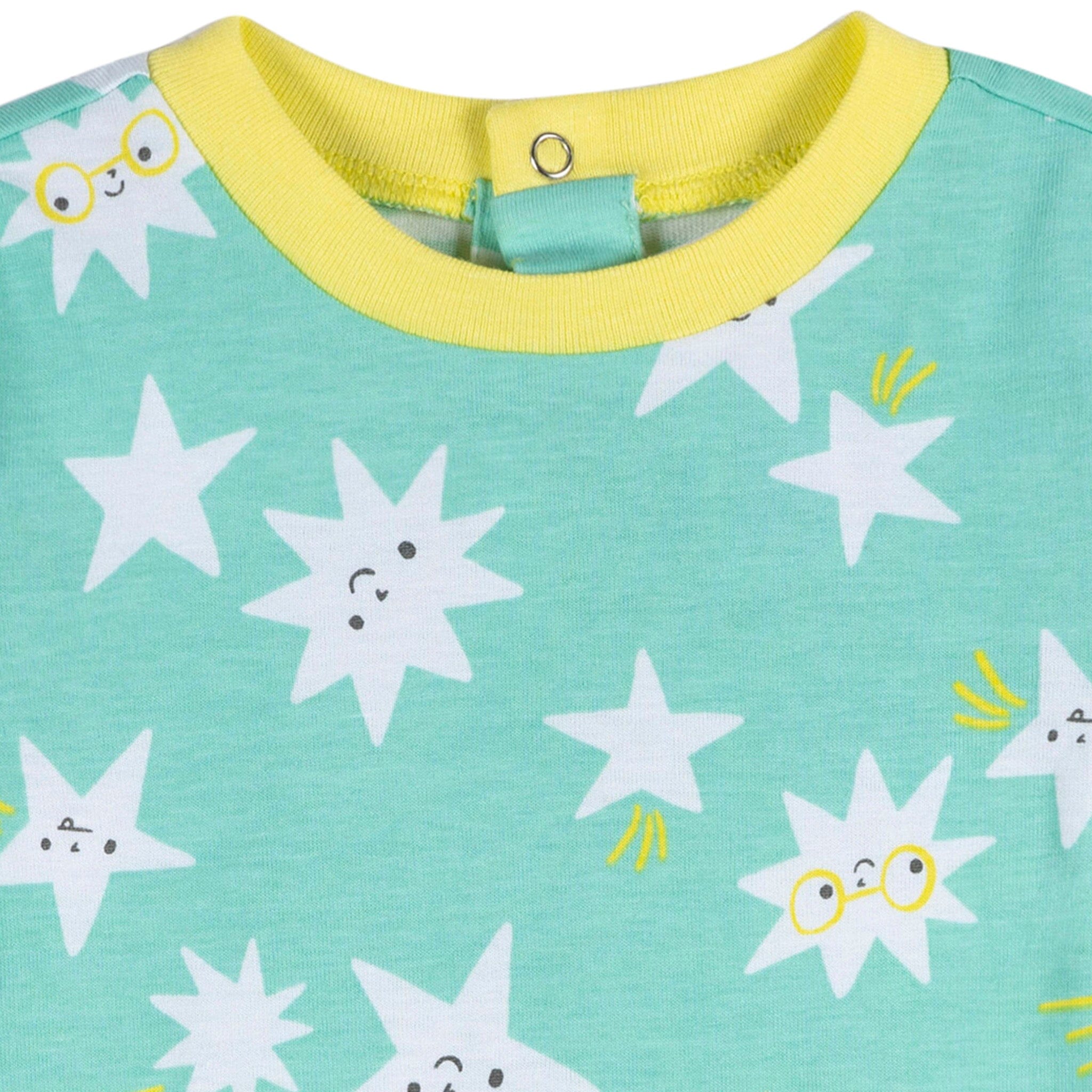 3-Pack Baby Neutral Smiles Rompers - Image 7