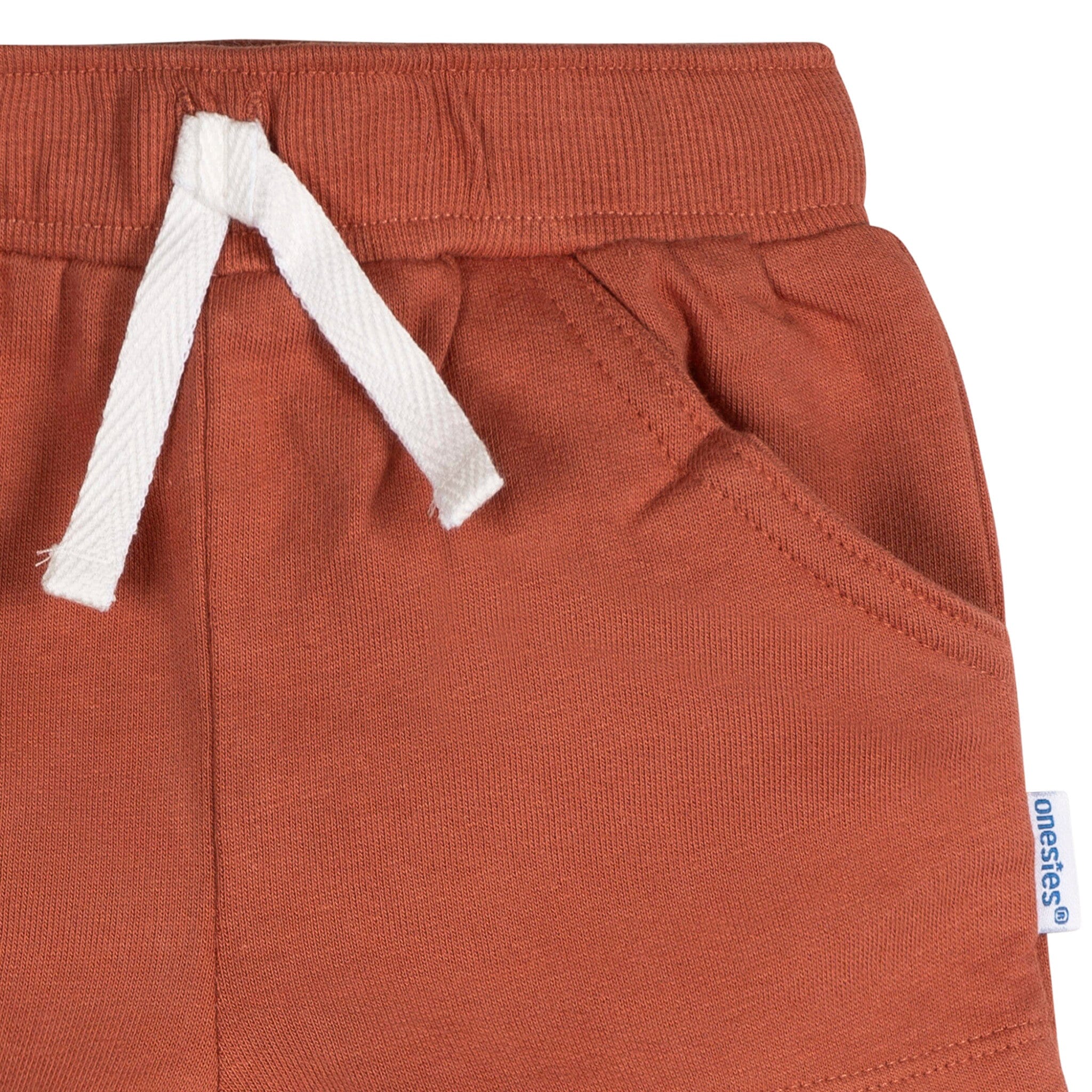 3-Pack Baby Neutral Stars Shorts - Image 3