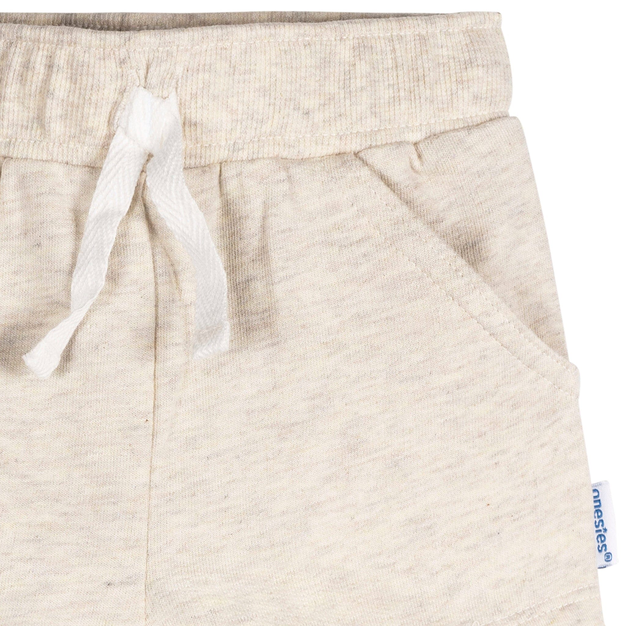 3-Pack Baby Neutral Stars Shorts - Image 5