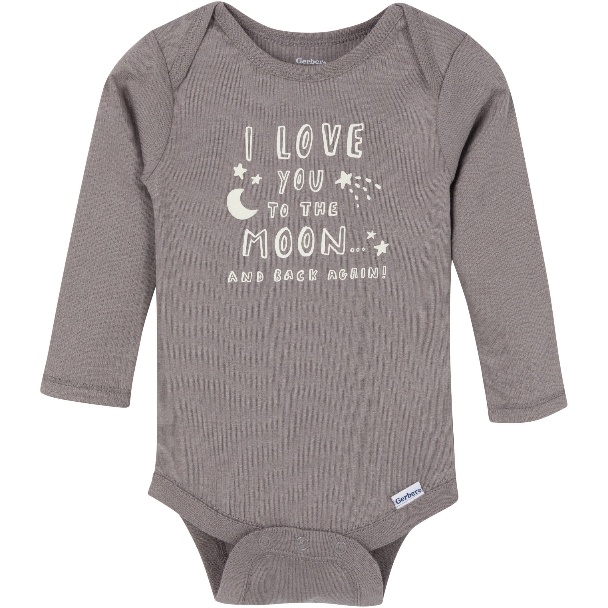 3-Pack Baby Neutral To The Moon and Back Onesies® Bodysuits - Image 4