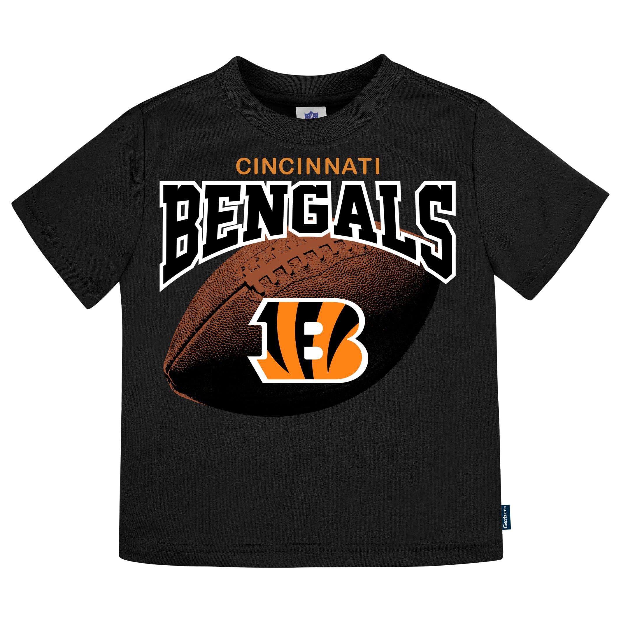 3-Pack Infant & Toddler Boys Cincinnati Bengals Short Sleeve Tees - Image 6