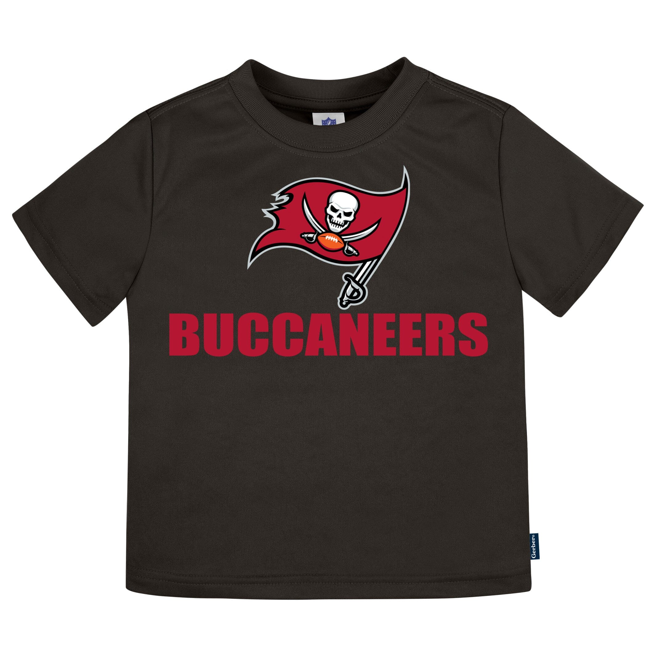 3-Pack Infant & Toddler Boys Buccaneers Short Sleeve Tees - Image 2