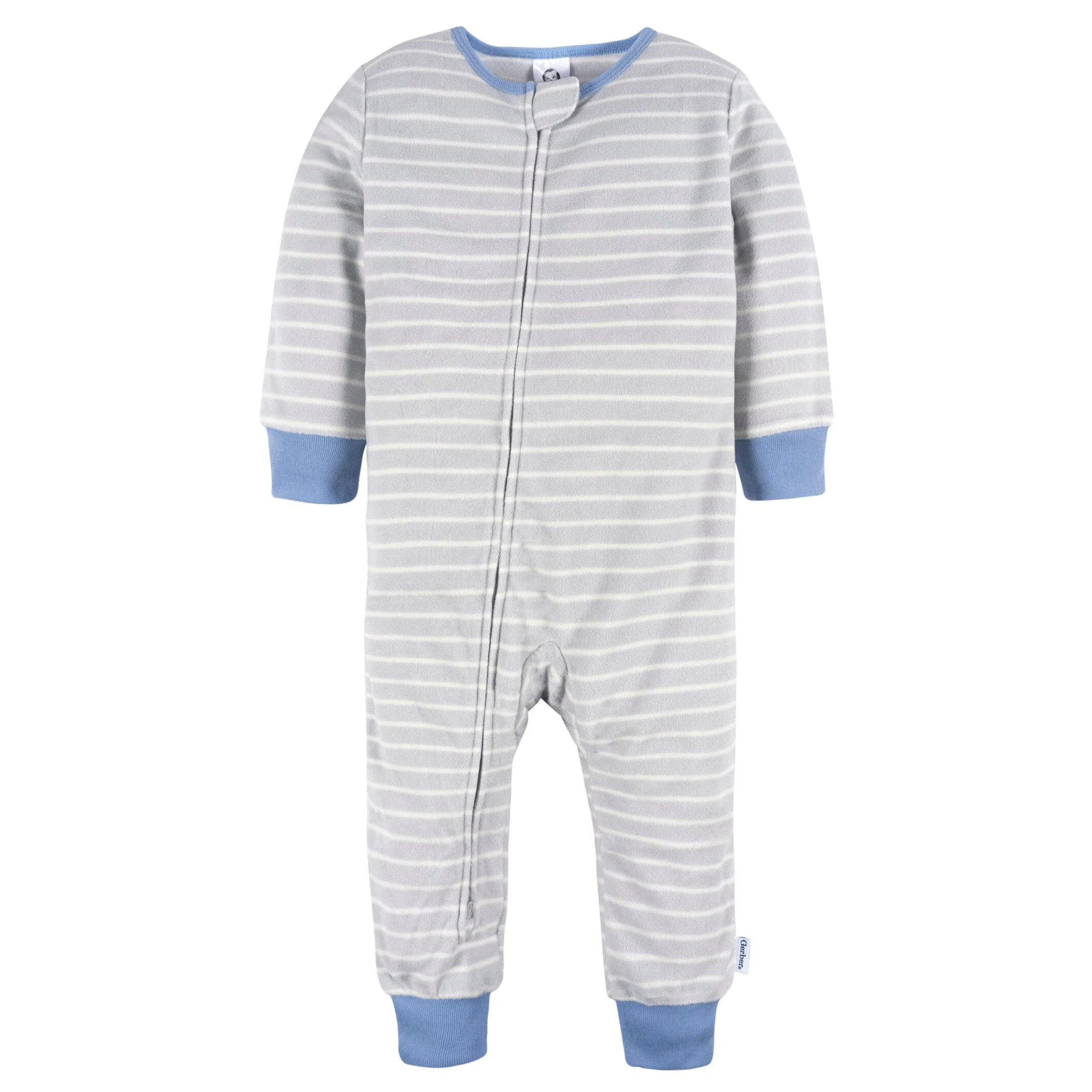 3-Pack Infant & Toddler Boys Dogs & Dinos Footless Fleece Pajamas - Image 4