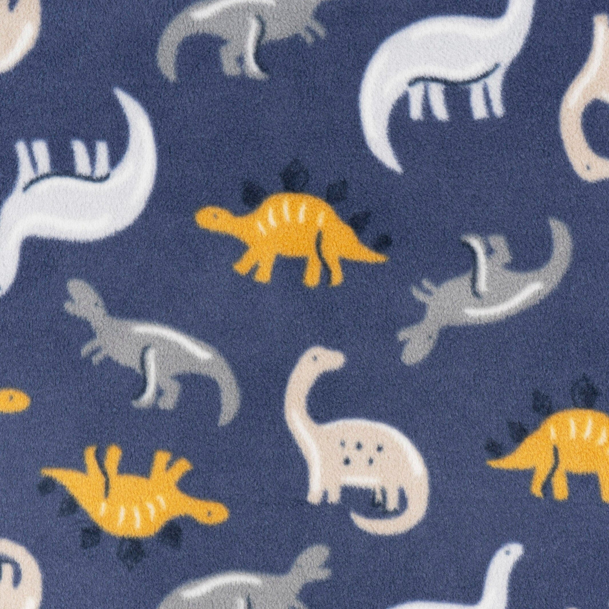 3-Pack Infant & Toddler Boys Dogs & Dinos Footless Fleece Pajamas - Image 7