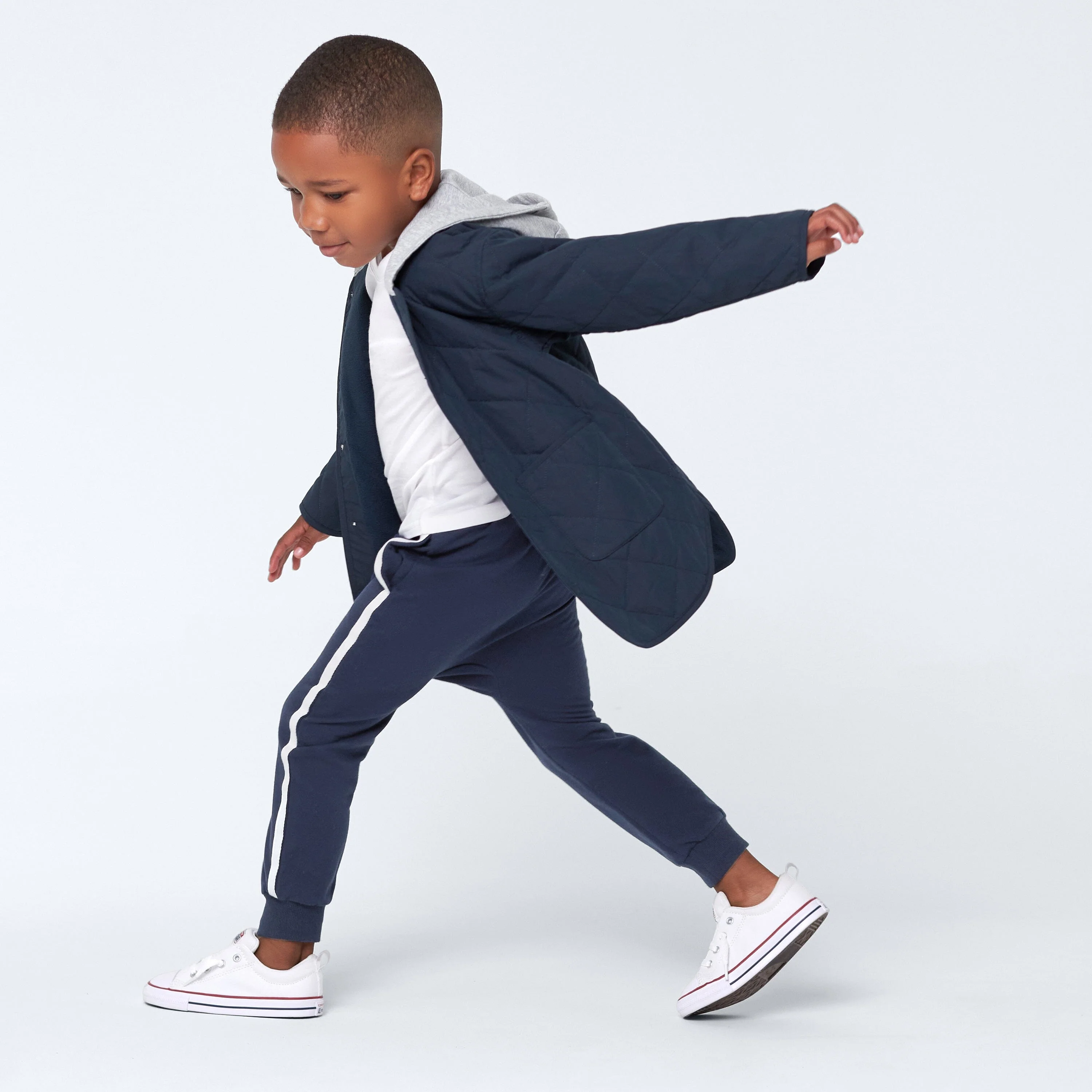 3-Pack Infant & Toddler Dusty Blue & Navy Joggers, 18M - Image 4