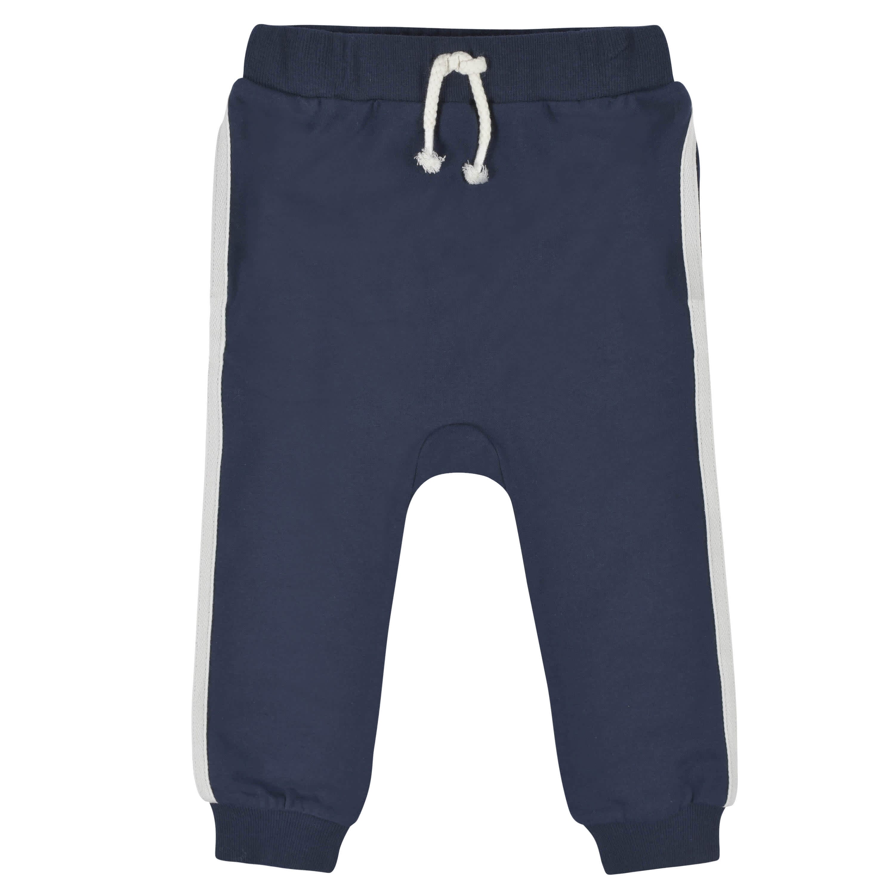3-Pack Infant & Toddler Dusty Blue & Navy Joggers, 18M - Image 7
