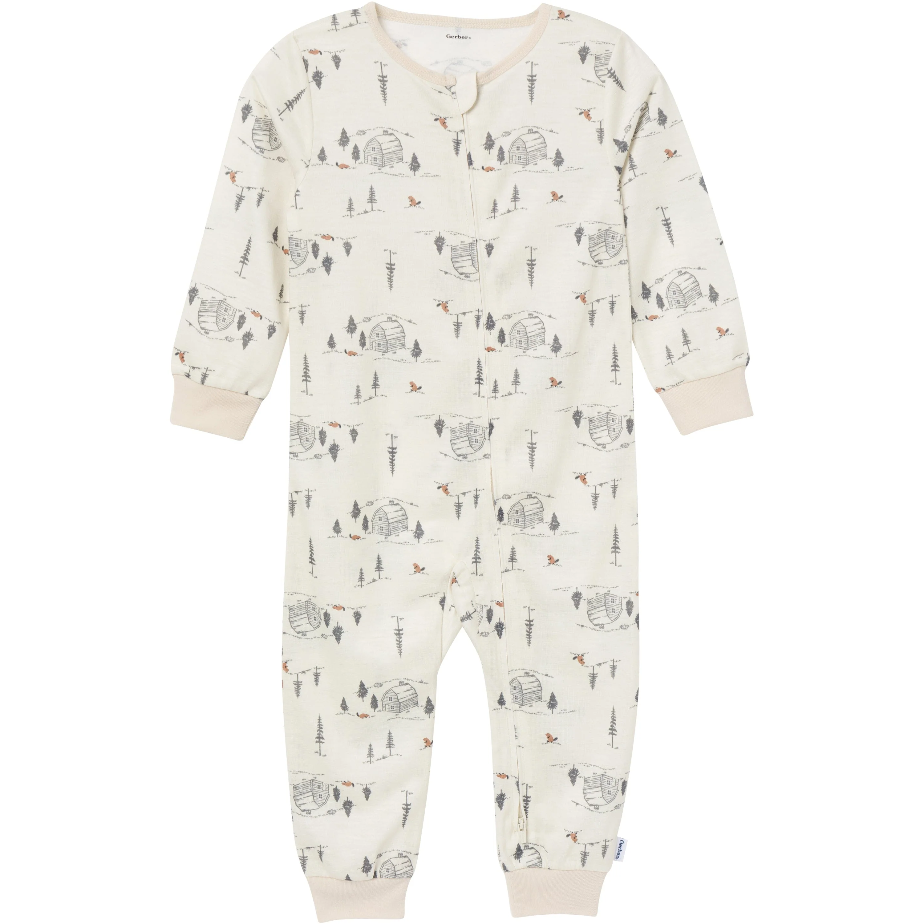 3-Pack Infant & Toddler Boys Outdoors Footless Pajamas - Image 6
