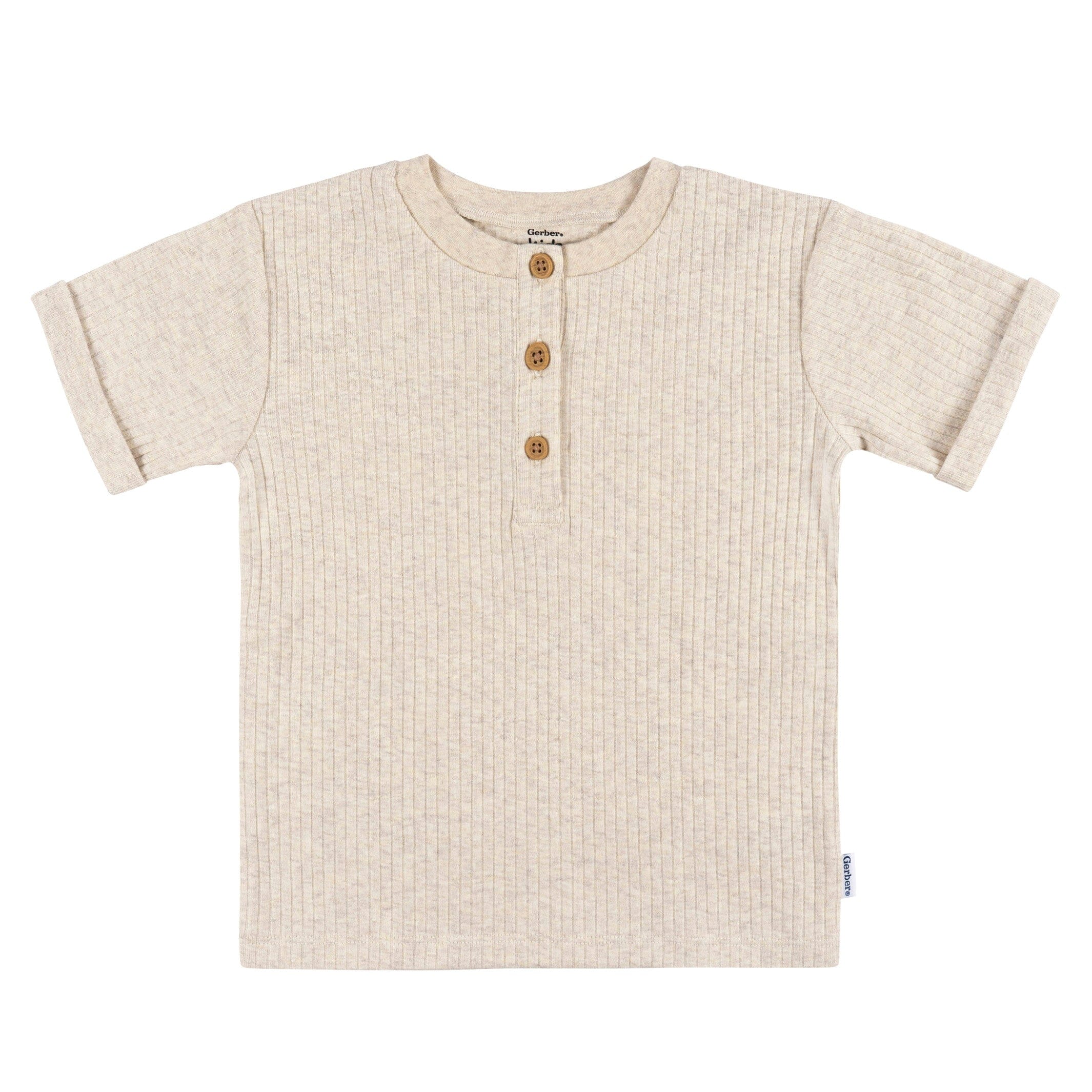 3-Pack Infant and Toddler Boys Sun & Sea Henley T-Shirts - Image 3