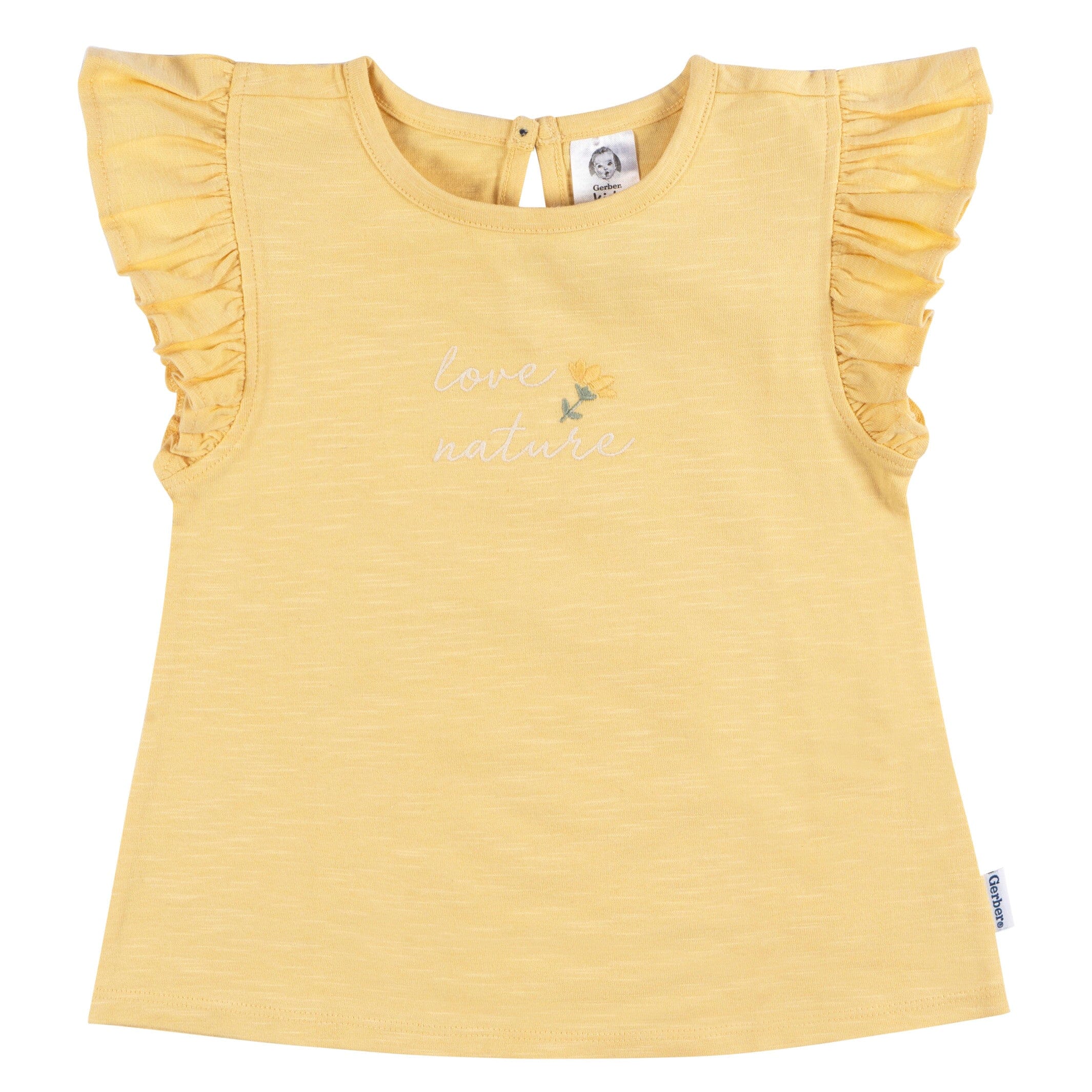 3-Pack Infant and Toddler Girls Love Nature T-Shirts - Image 6