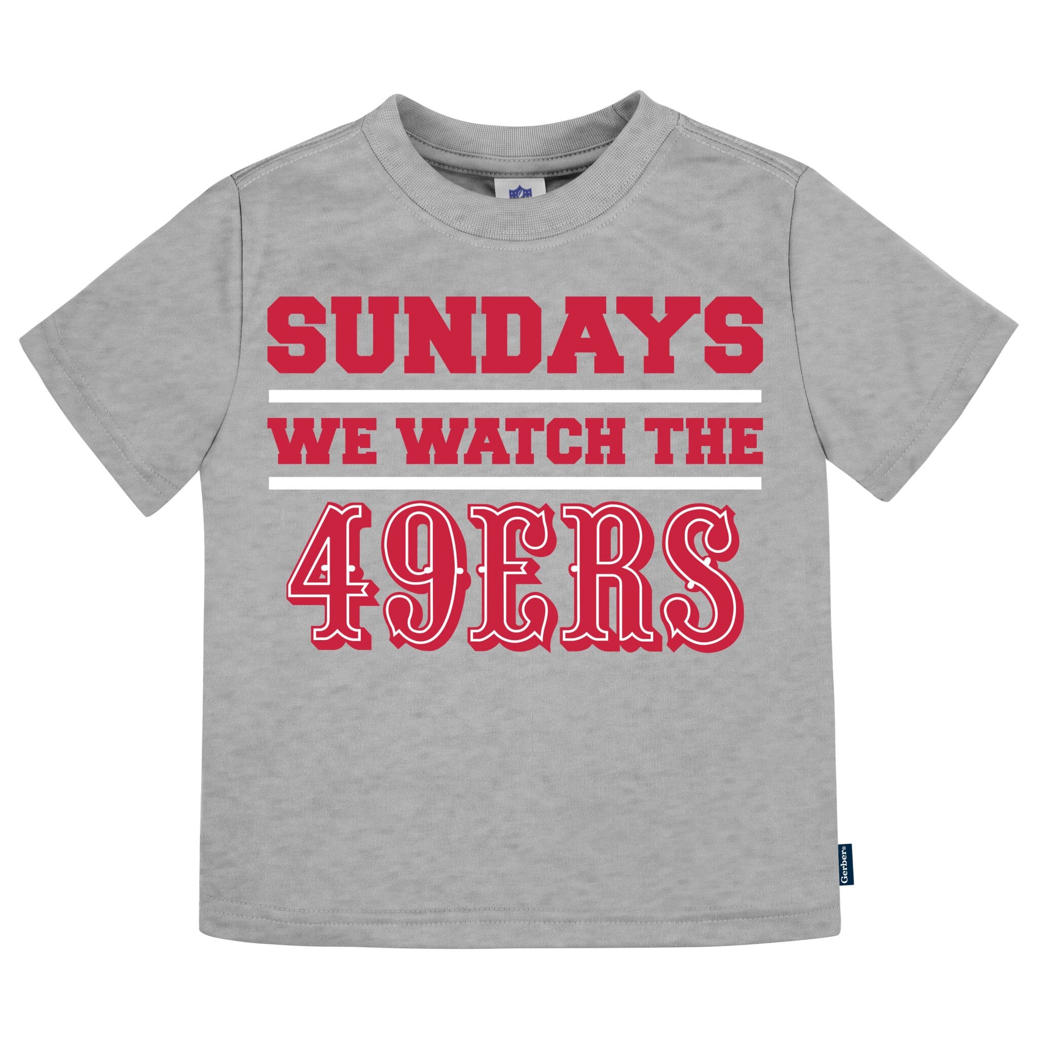 3-Pack Infant & Toddler San Francisco 49ers T-Shirts - Image 3