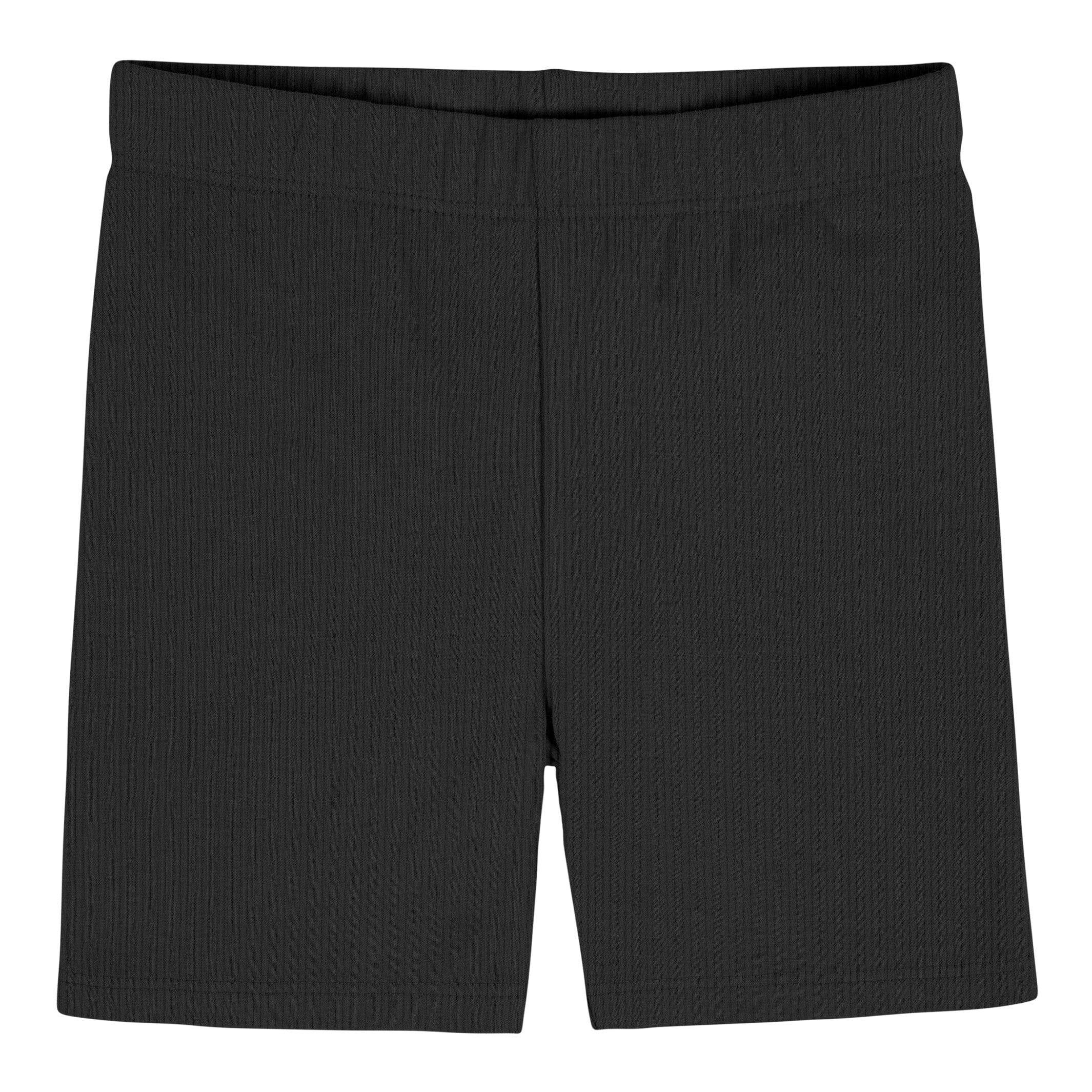 3-Pack Toddler Girls Black, Pink, & Grey Bike Shorts - Image 2