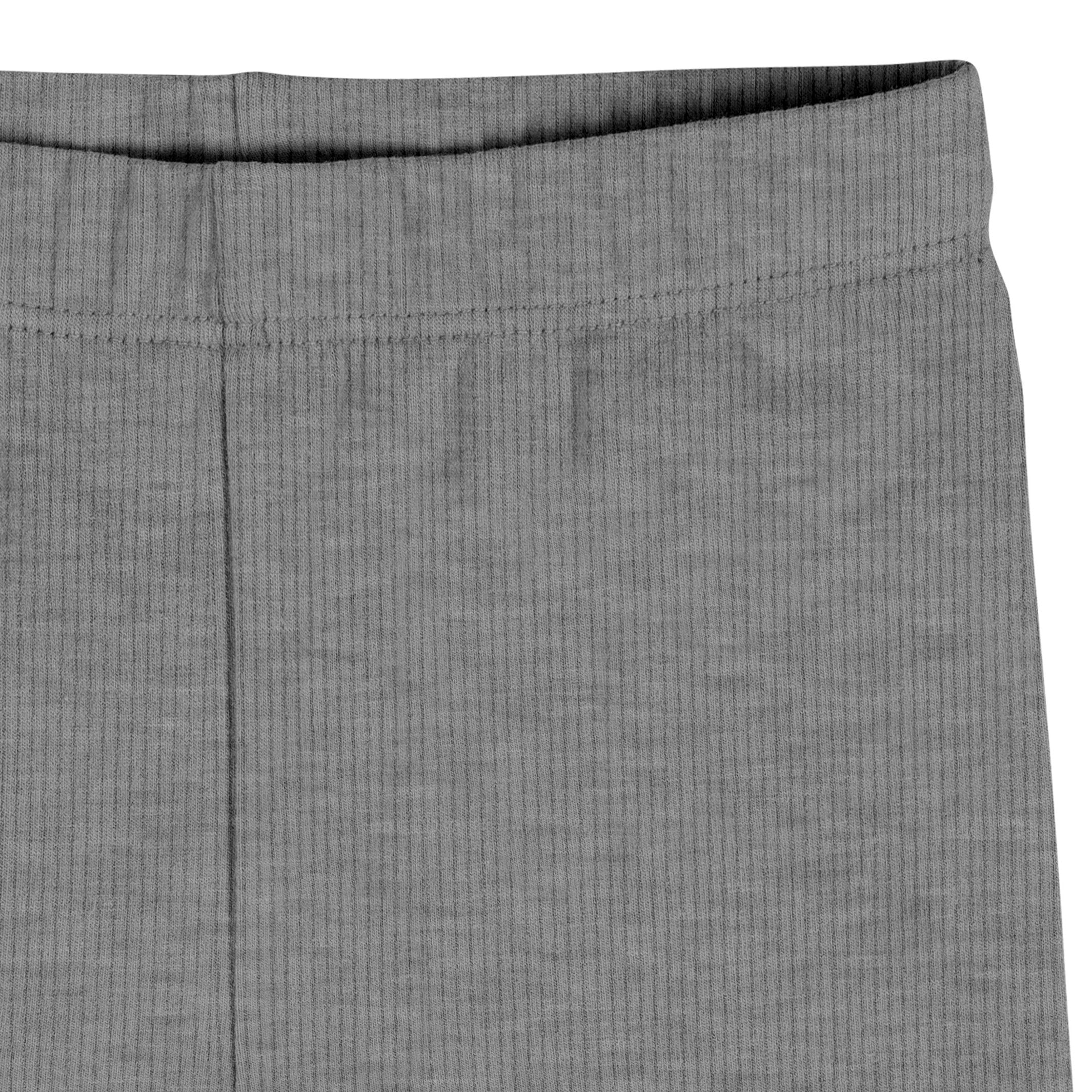 3-Pack Toddler Girls Navy, Dark Gray Heather, & Ivory Bike Shorts - Image 5
