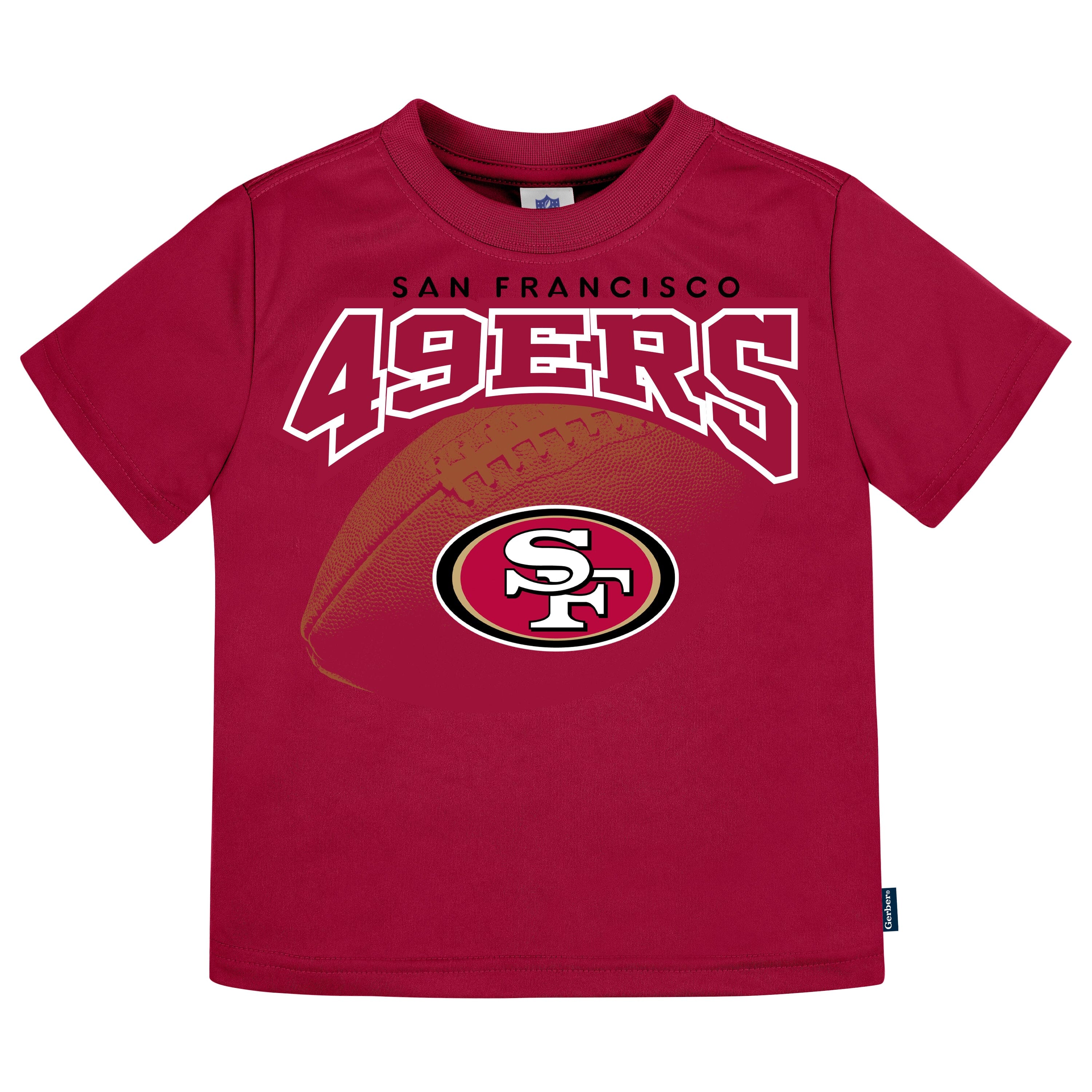 3-Pack Baby & Toddler Boys 49ers Short Sleeve Shirts - Image 6