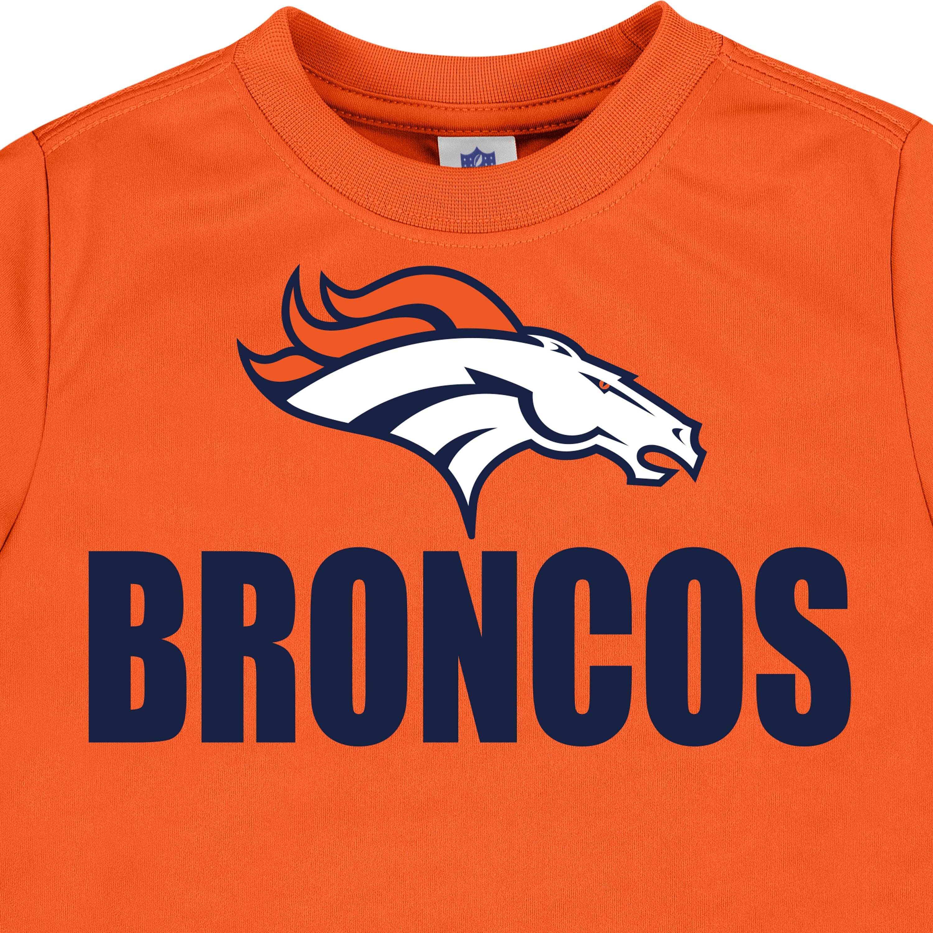 3-Pack Baby & Toddler Boys Broncos Short Sleeve Shirts - Image 5