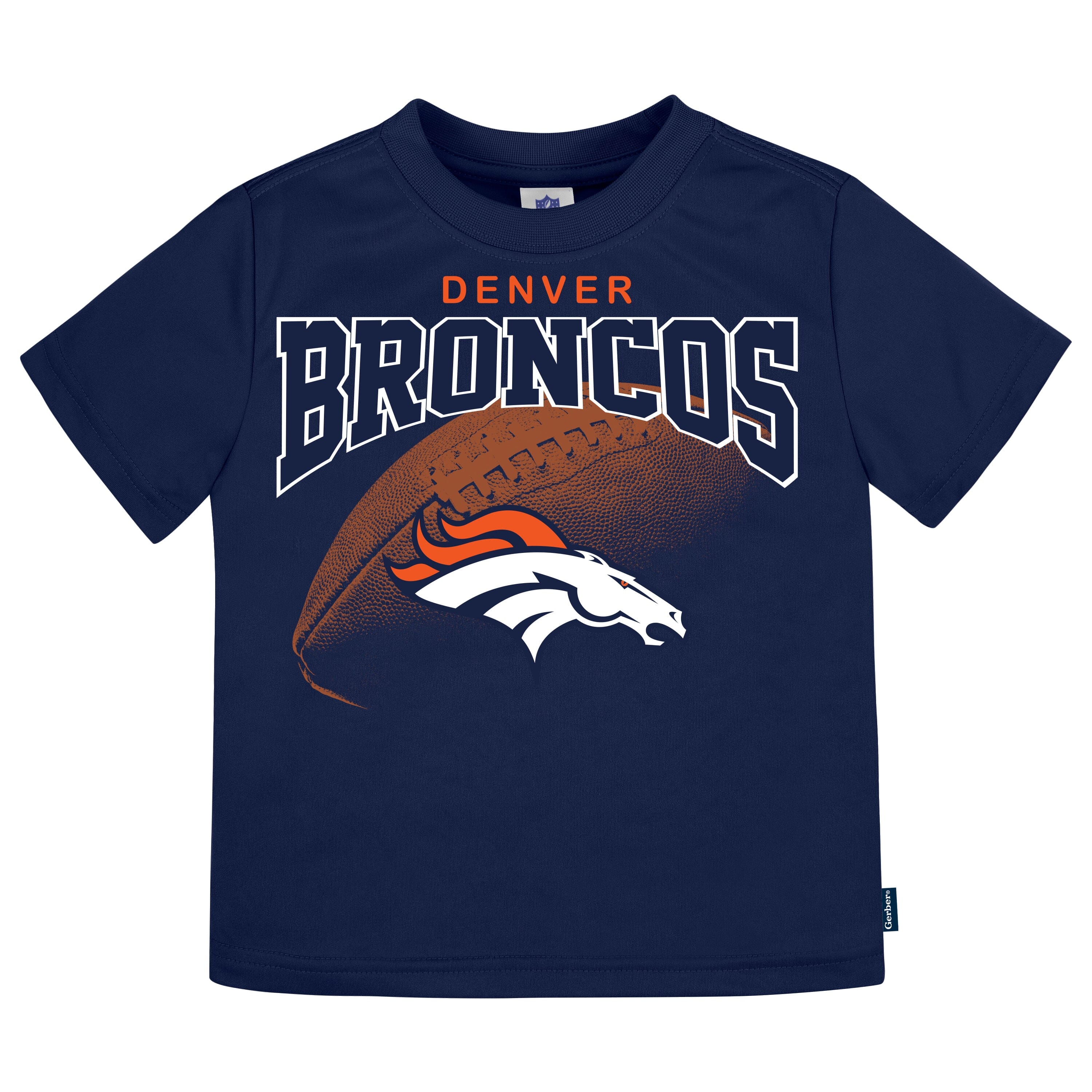 3-Pack Baby & Toddler Boys Broncos Short Sleeve Shirts - Image 6