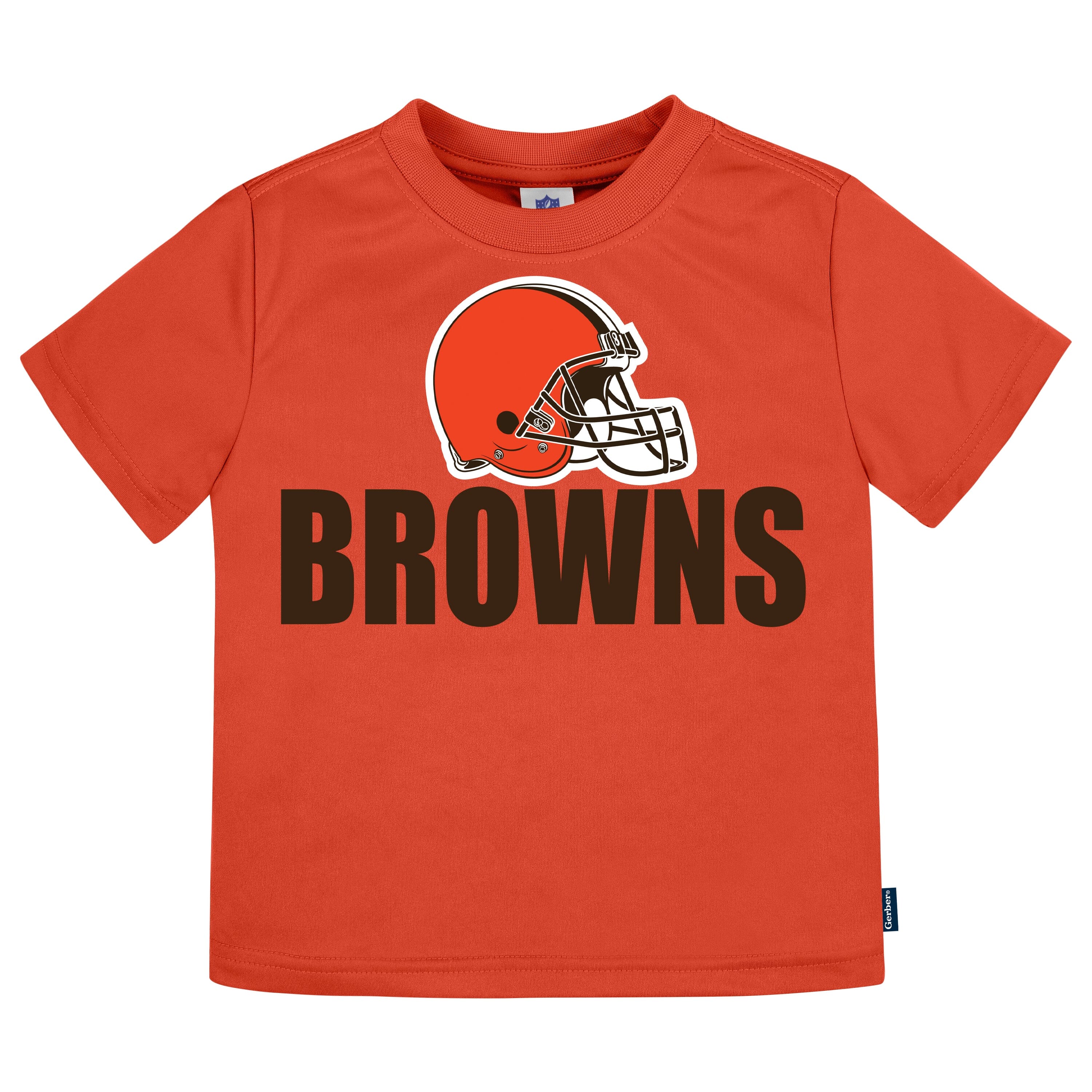 3-Pack Baby & Toddler Boys Browns Short Sleeve Shirts - Image 6