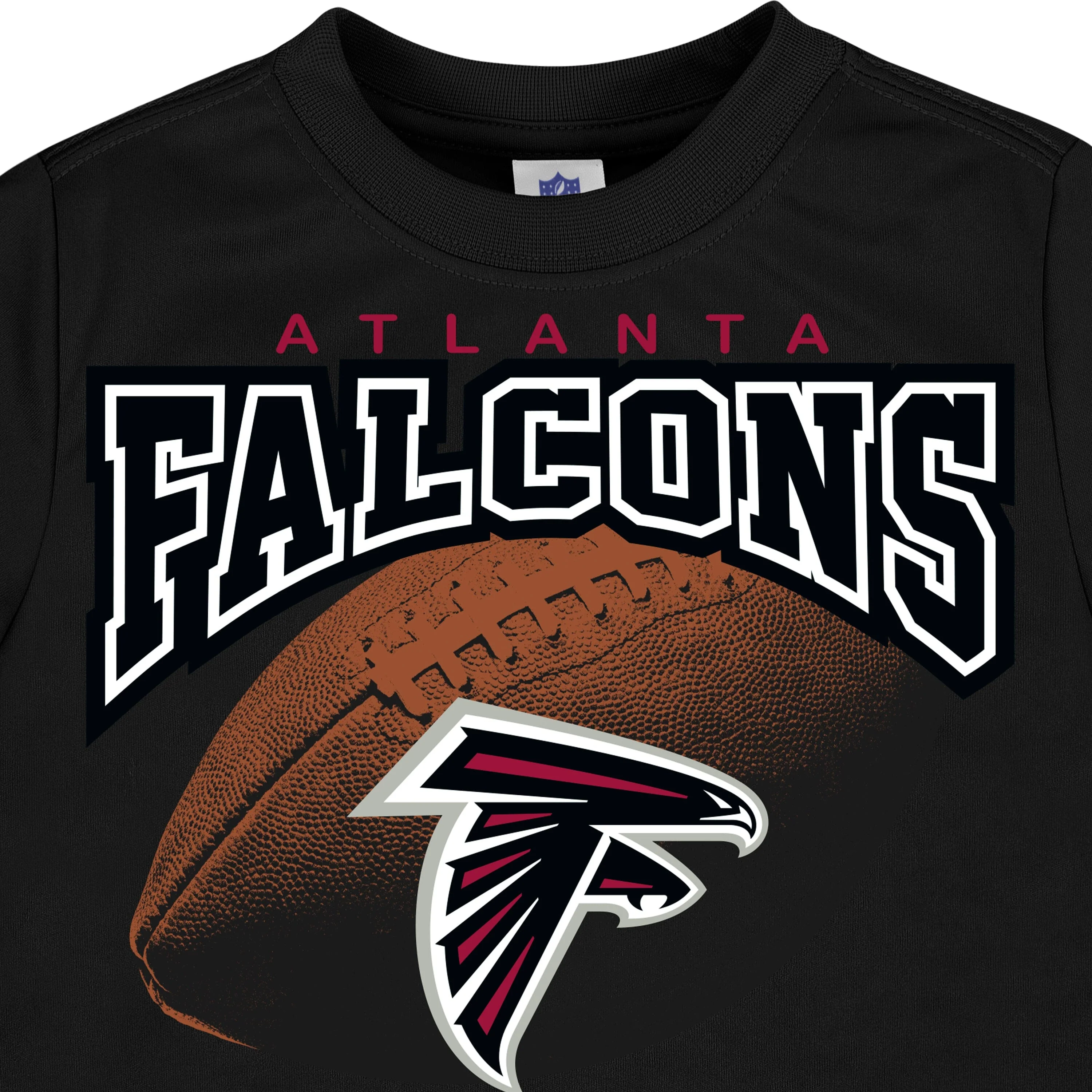 3-Pack Baby & Toddler Boys Falcons Short Sleeve Shirts - Image 3
