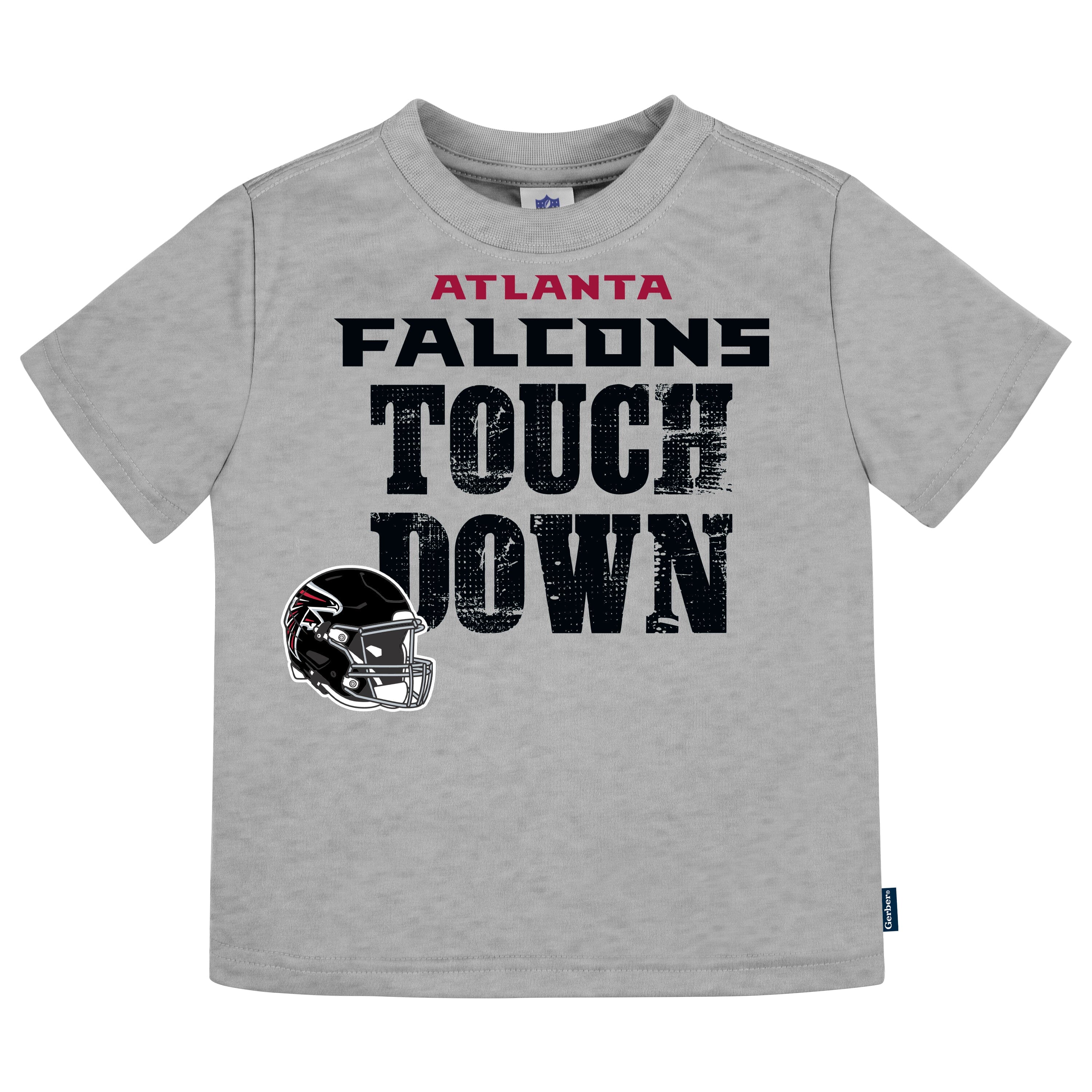 3-Pack Baby & Toddler Boys Falcons Short Sleeve Shirts - Image 4
