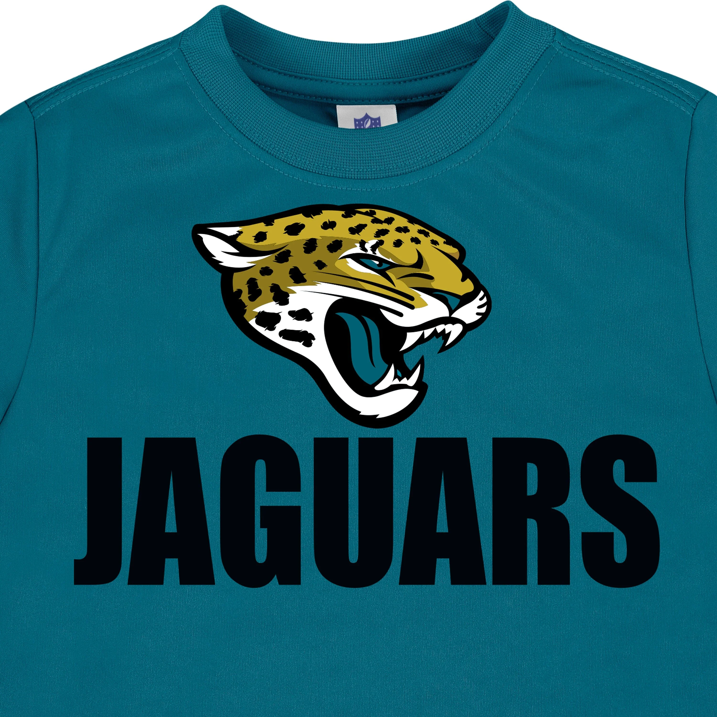 3-Pack Baby & Toddler Boys Jaguars Short Sleeve Shirts - Image 3