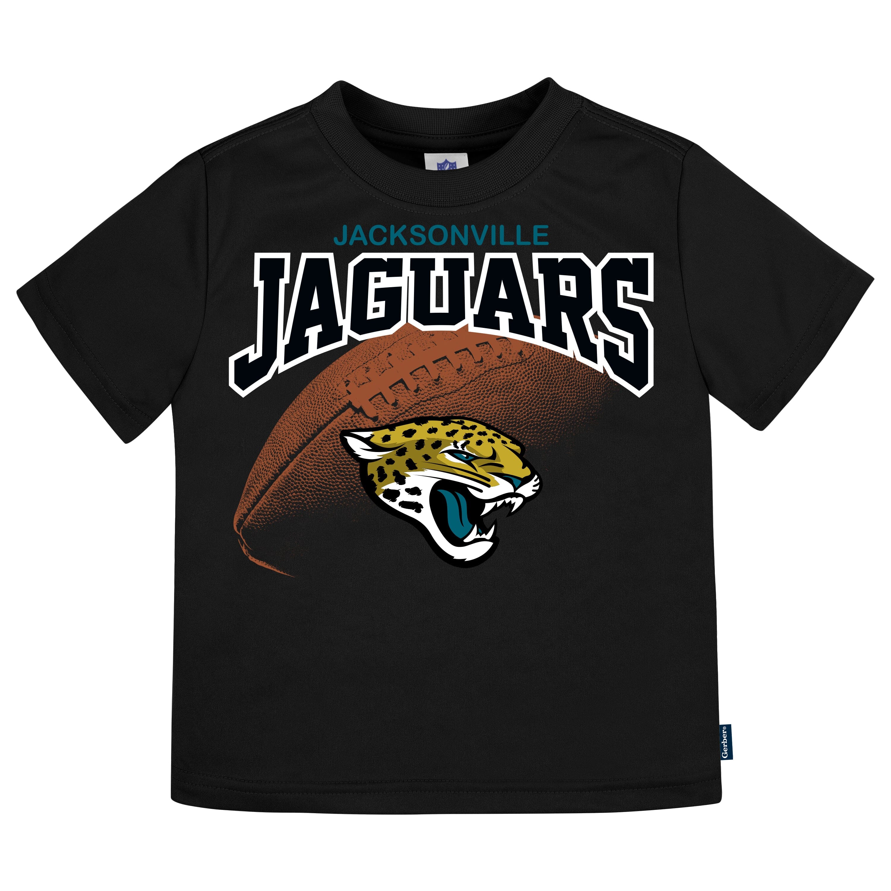 3-Pack Baby & Toddler Boys Jaguars Short Sleeve Shirts - Image 4