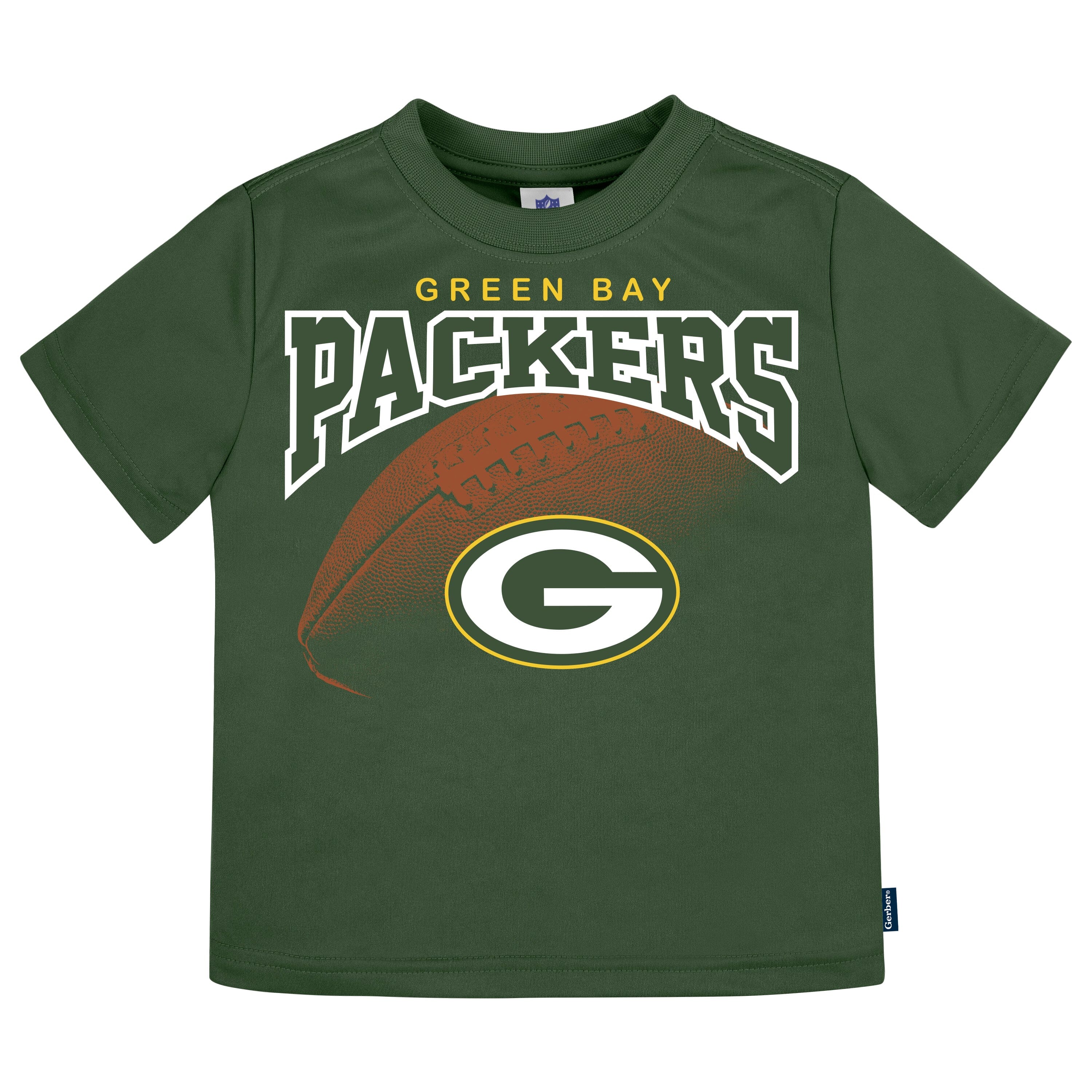 3-Pack Baby & Toddler Boys Packers Short Sleeve Shirts - Image 4