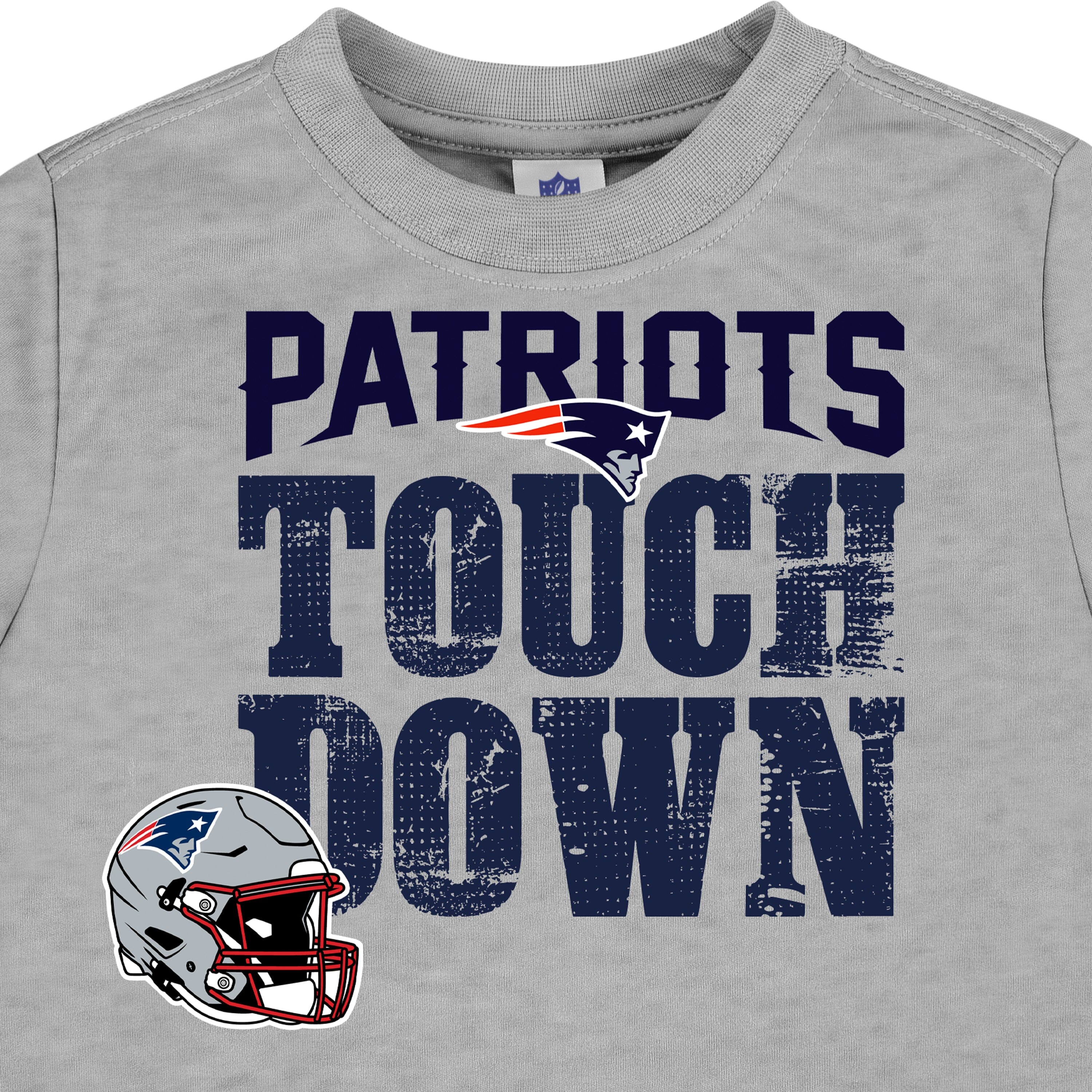 3-Pack Baby & Toddler Boys Patriots Short Sleeve Shirts - Image 3